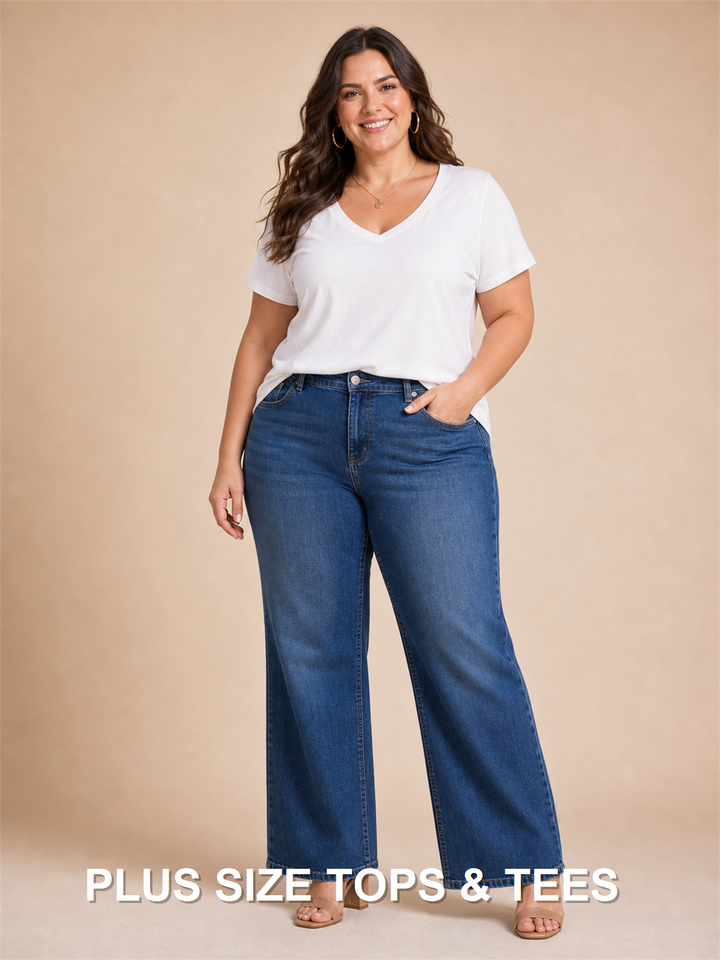 Plus Size Tops & Tees