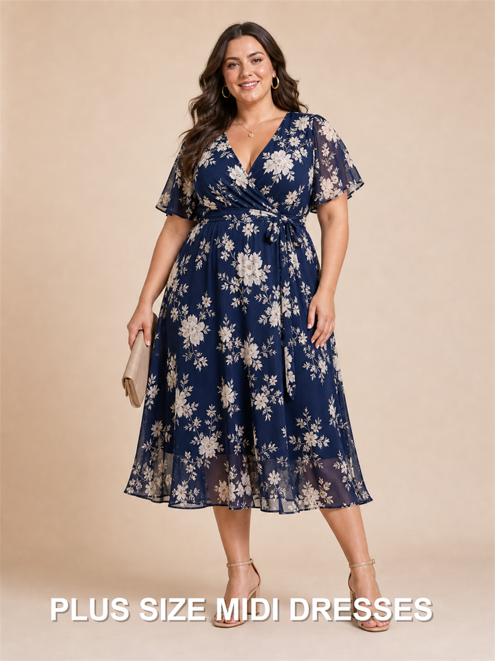 Plus Size Midi Dresses