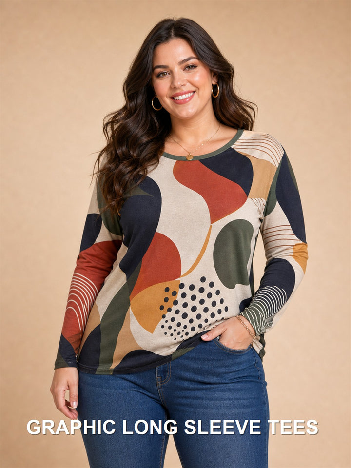 Graphic Long Sleeve Tees