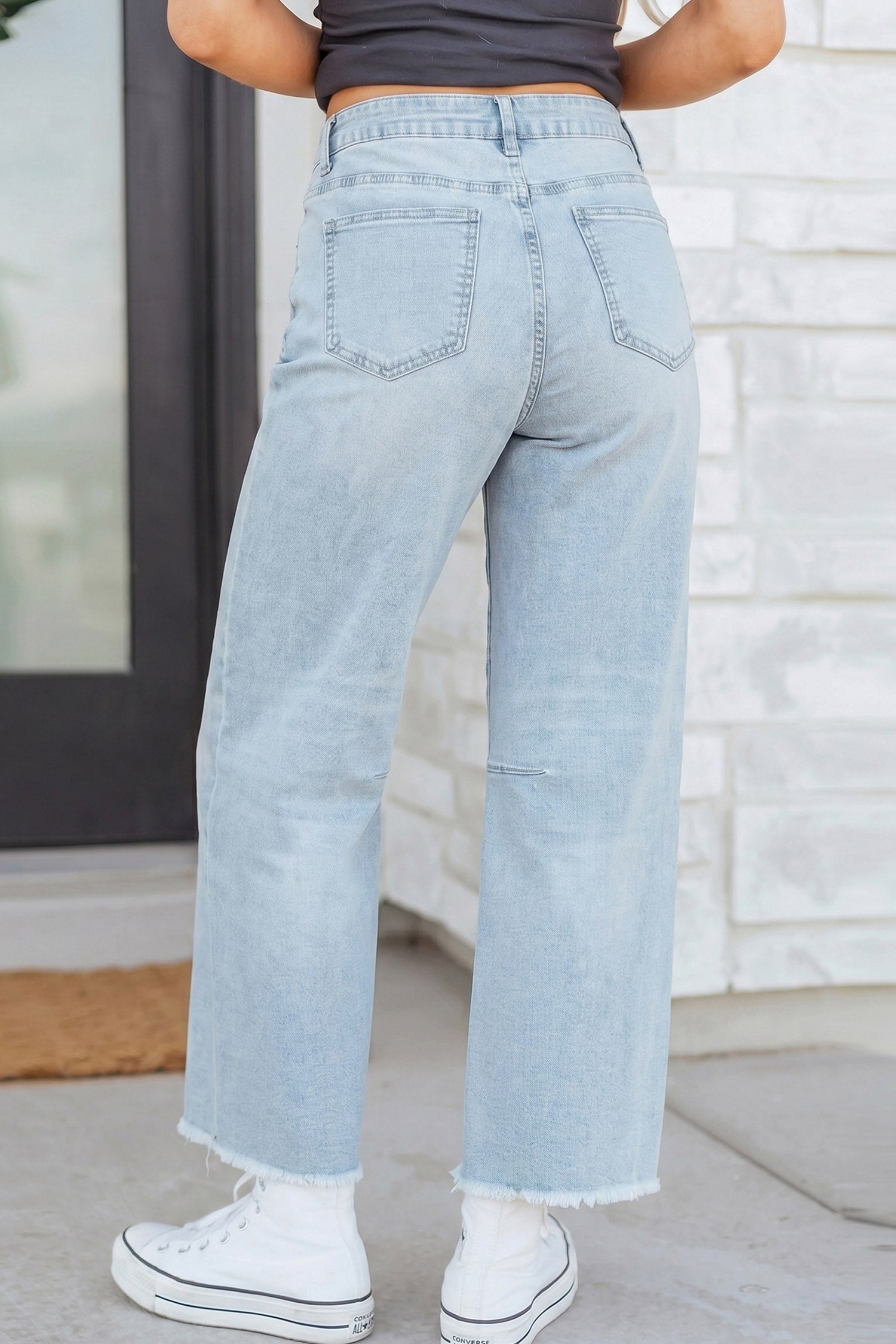 Beau Blue Sequin Pumpkin Face Patchwork Halloween Jeans