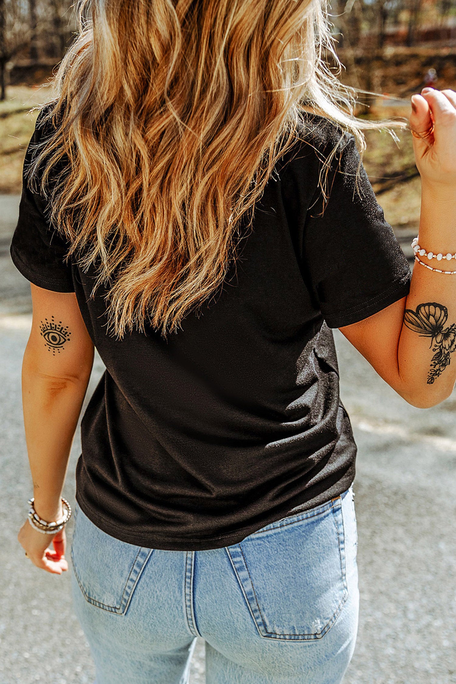 Black Rodeo 8 Seconds Western Graphic T Shirt