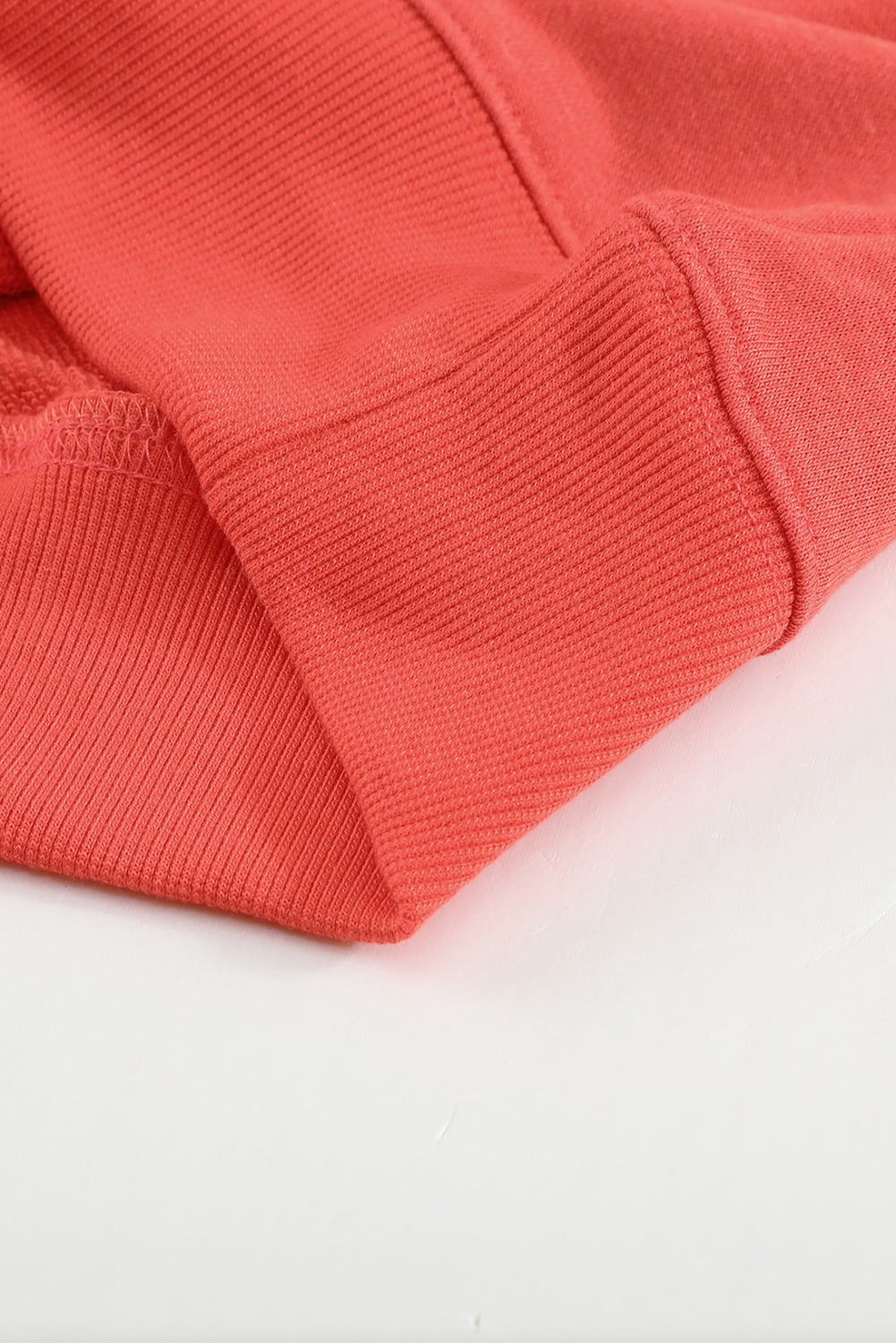 Plain Crew Neck Pullover Sweatshirt