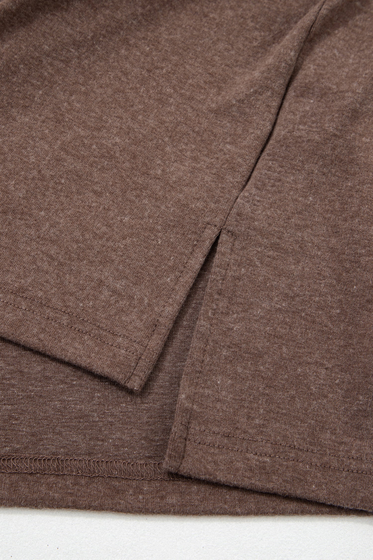 Dark Brown Long Sleeve Round Neck Patchwork Colorblock Plus Size Set