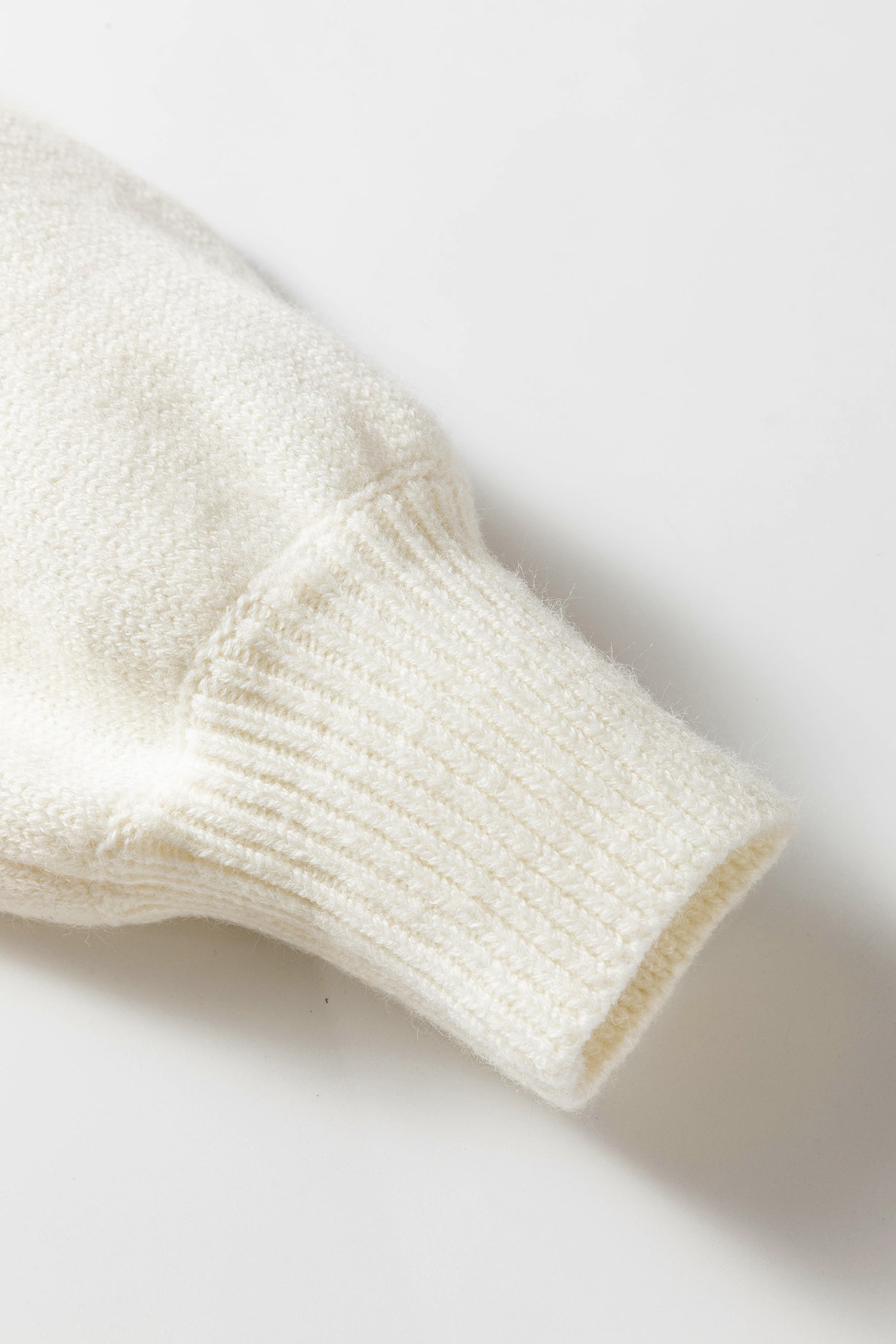 White Ho Ho Ho Slogan V Neck Button Front Embroidered Knit Cardigan