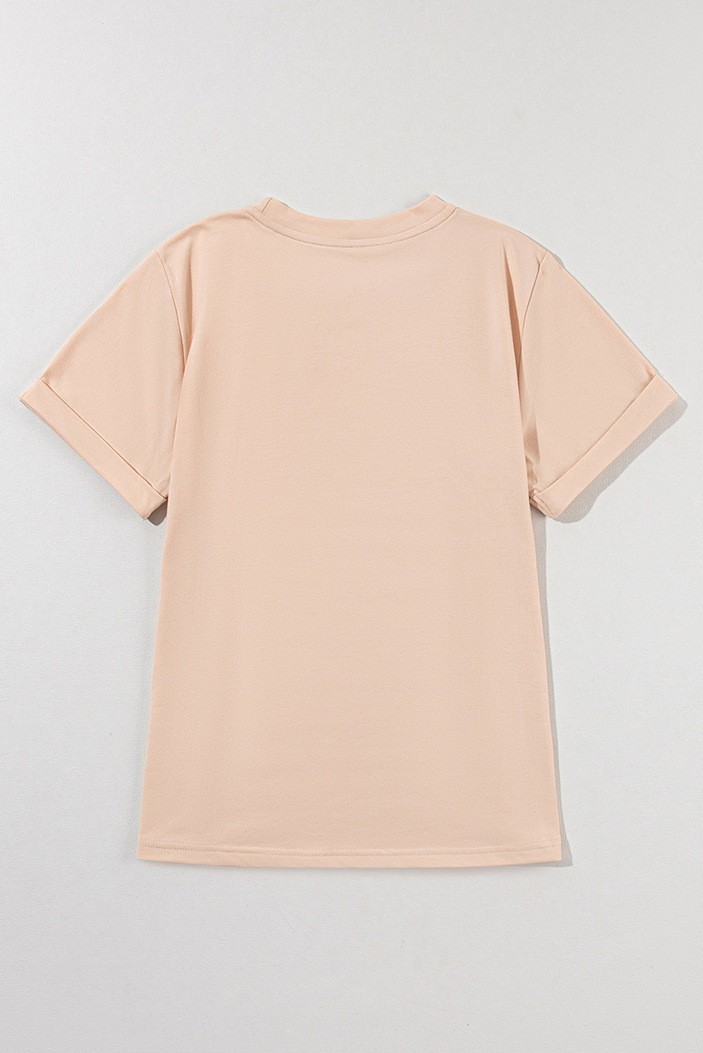 Khaki Flying Mallard Sequin Patched Graphic Tee