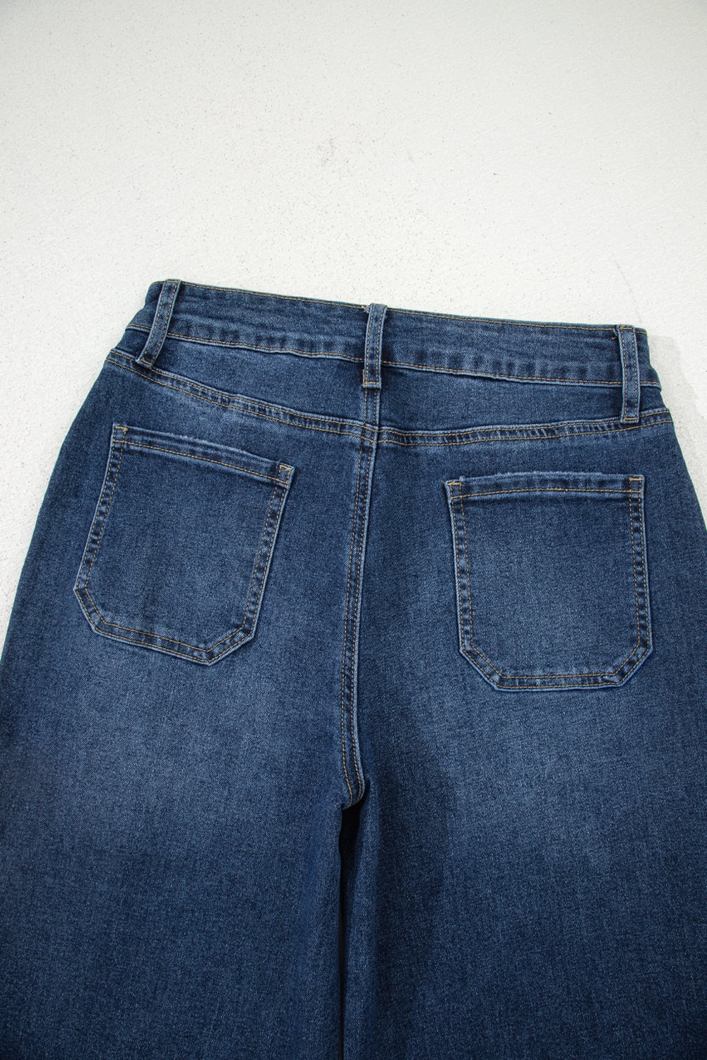Ashleigh Blue Cropped High Rise Wide Leg Jeans