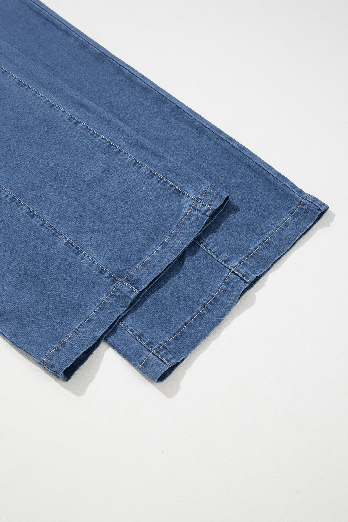 Ashleigh Blue Drawstring Waist Wide Leg Jeans
