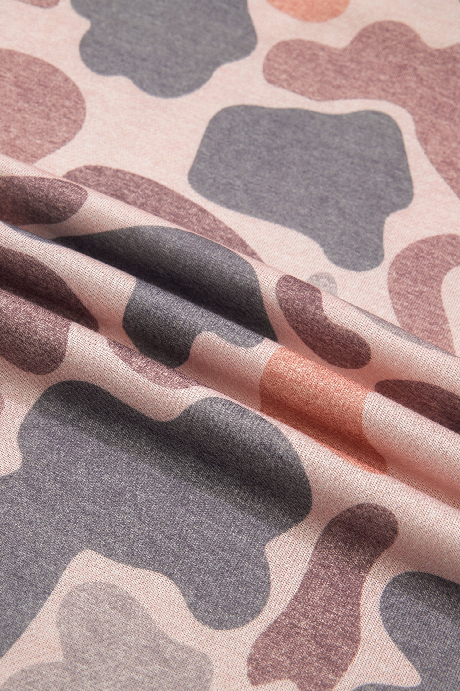 Multicolour Camouflage Western Style Pullover Sweatshirt
