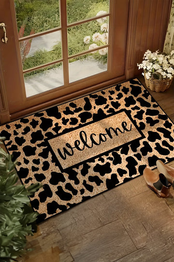 Camel Stylish Animal Print Welcome Doormat
