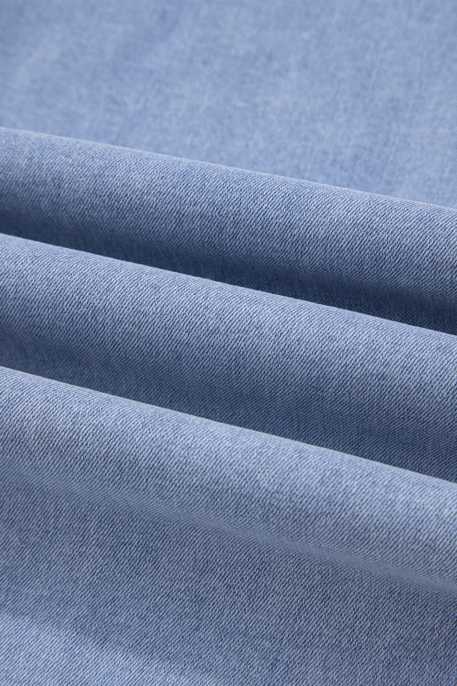 Beau Blue Contrast Stripe Frayed Side Panel Patchwork Shift Jeans