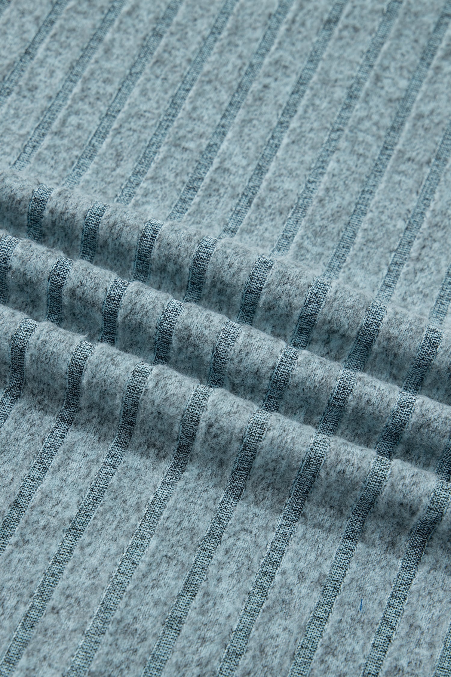 Beau Blue Slim Ribbed Mineral Wash Tank Top