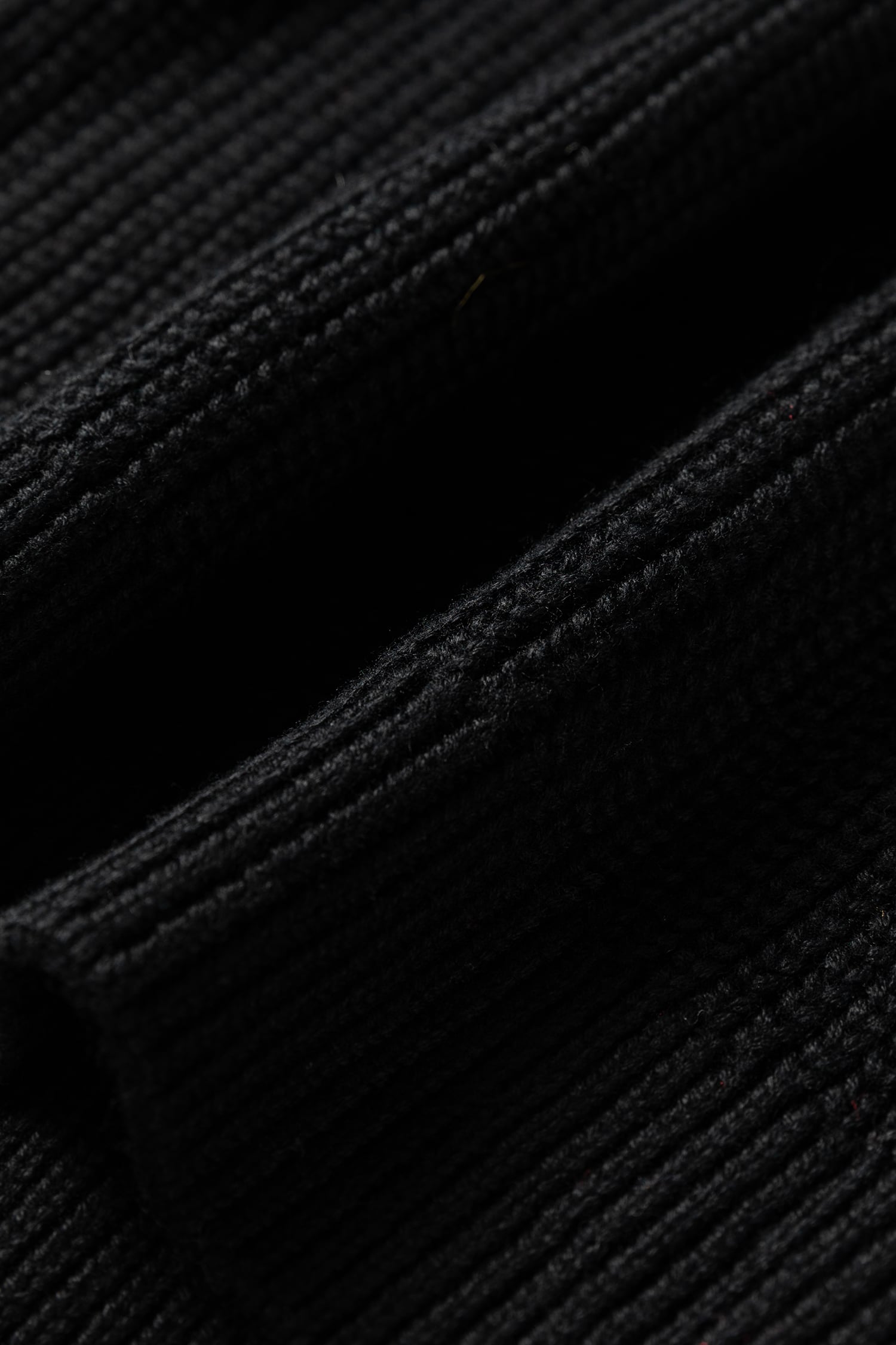 Black Contrast Striped Trim V Neck Drop Shoulder Sweater