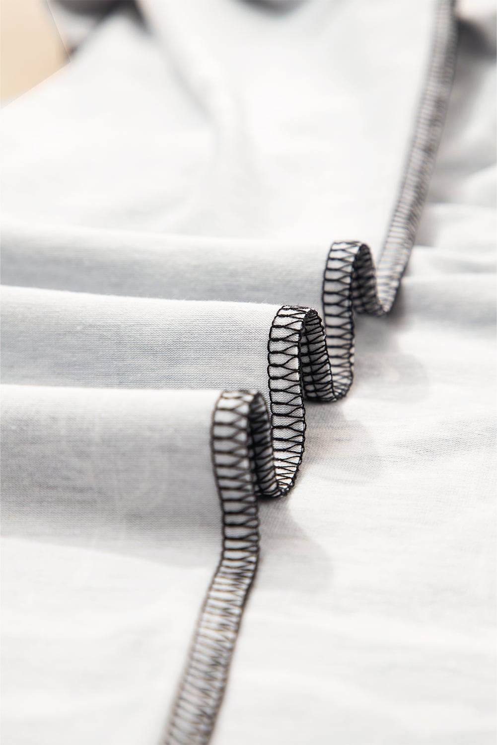 Black Desert Sand Print Short Sleeve Knit Top