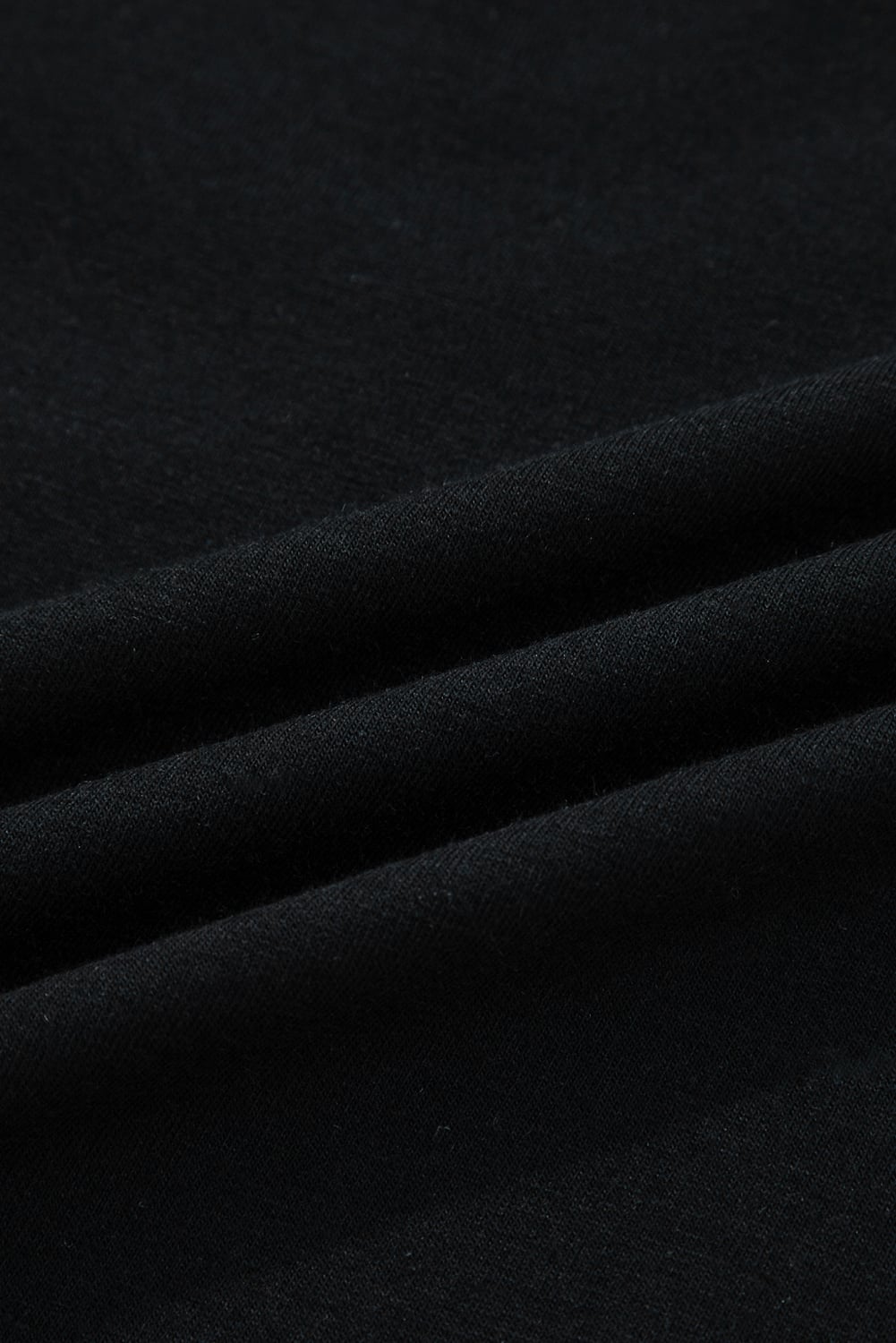 Black Lace Long Sleeve Insert Drop Shoulder Tee