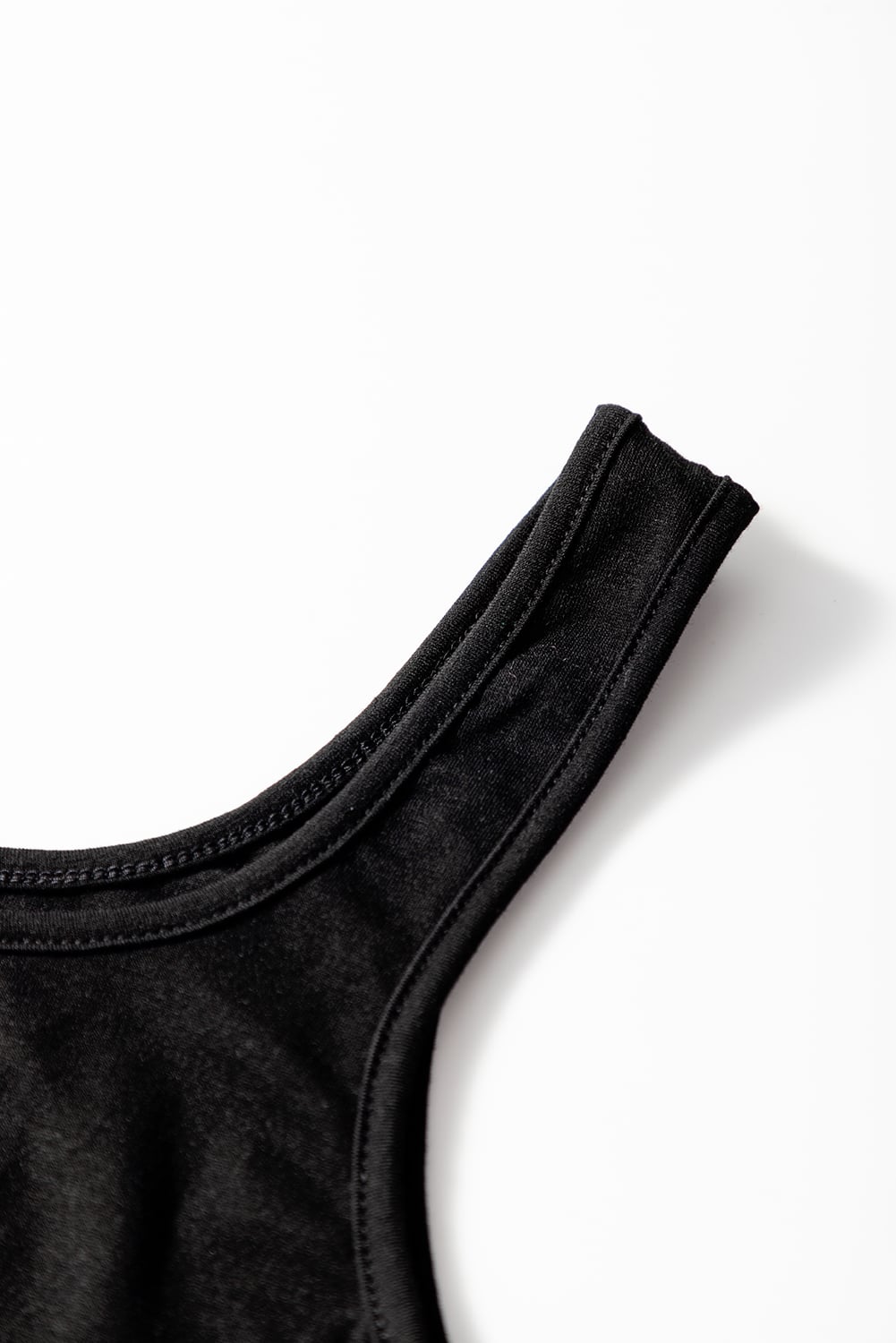 Black Peekaboo Wide Leg Square Neck Sleeveless Jumpsuit