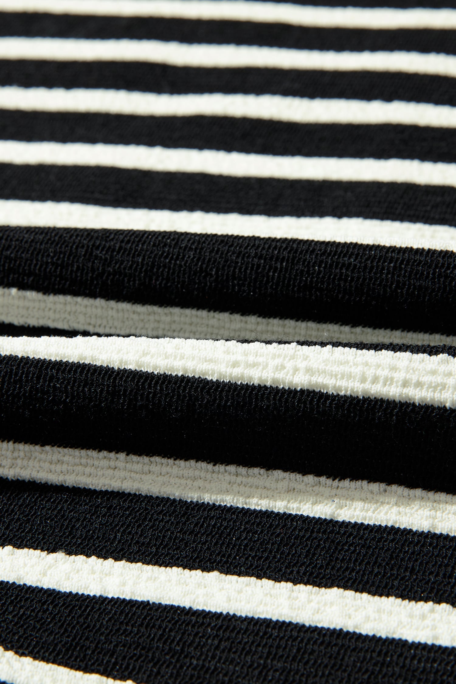 Black Stripe Contrast MERRY Letter Christmas Print Drop Shoulder Sweatshirt