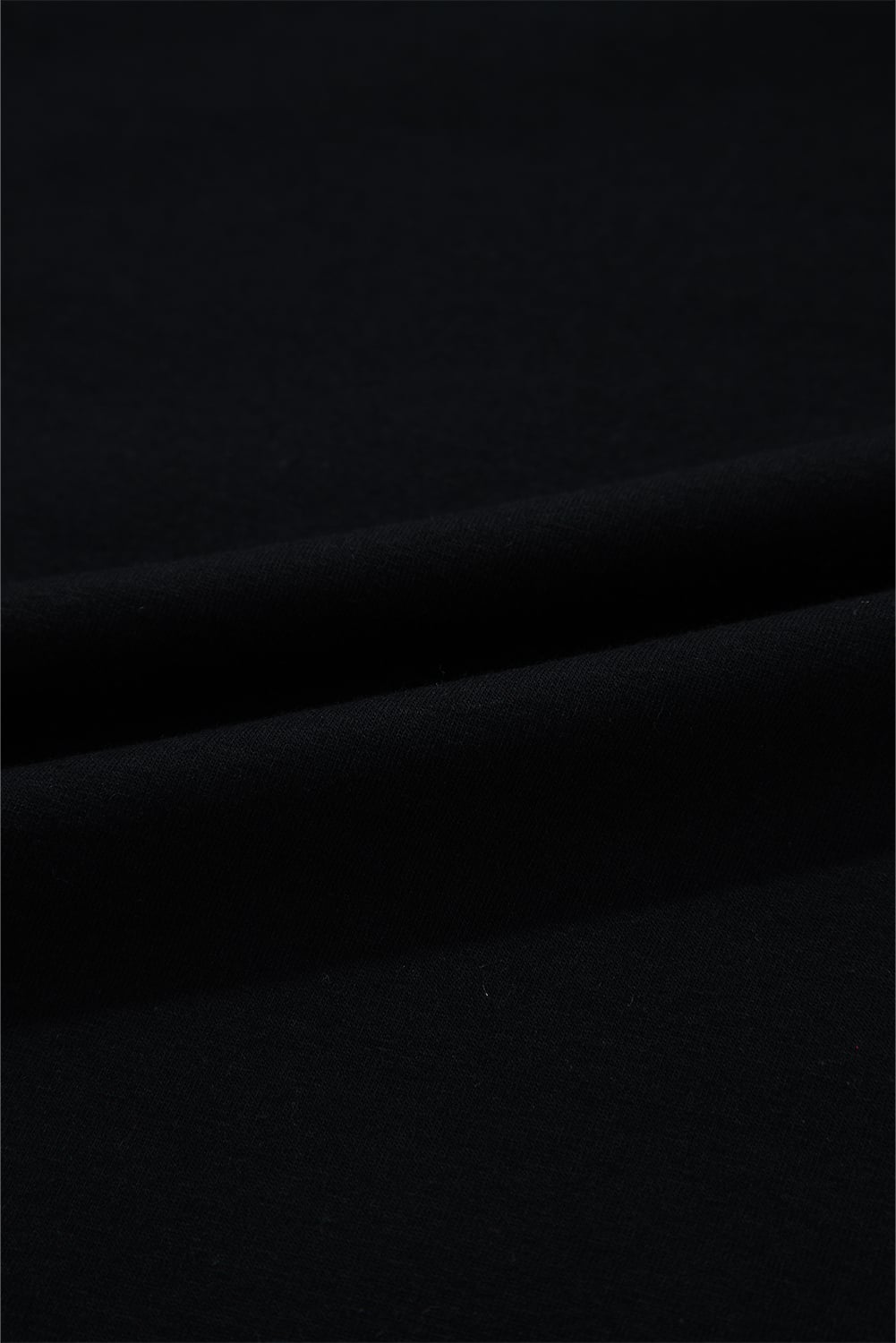 Black Tulle Ruffle Sleeve Blouse