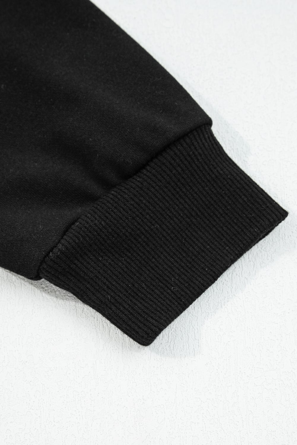 Black Varsity Stripe Detail Drop Shoulder Pullover Mini Skort Set