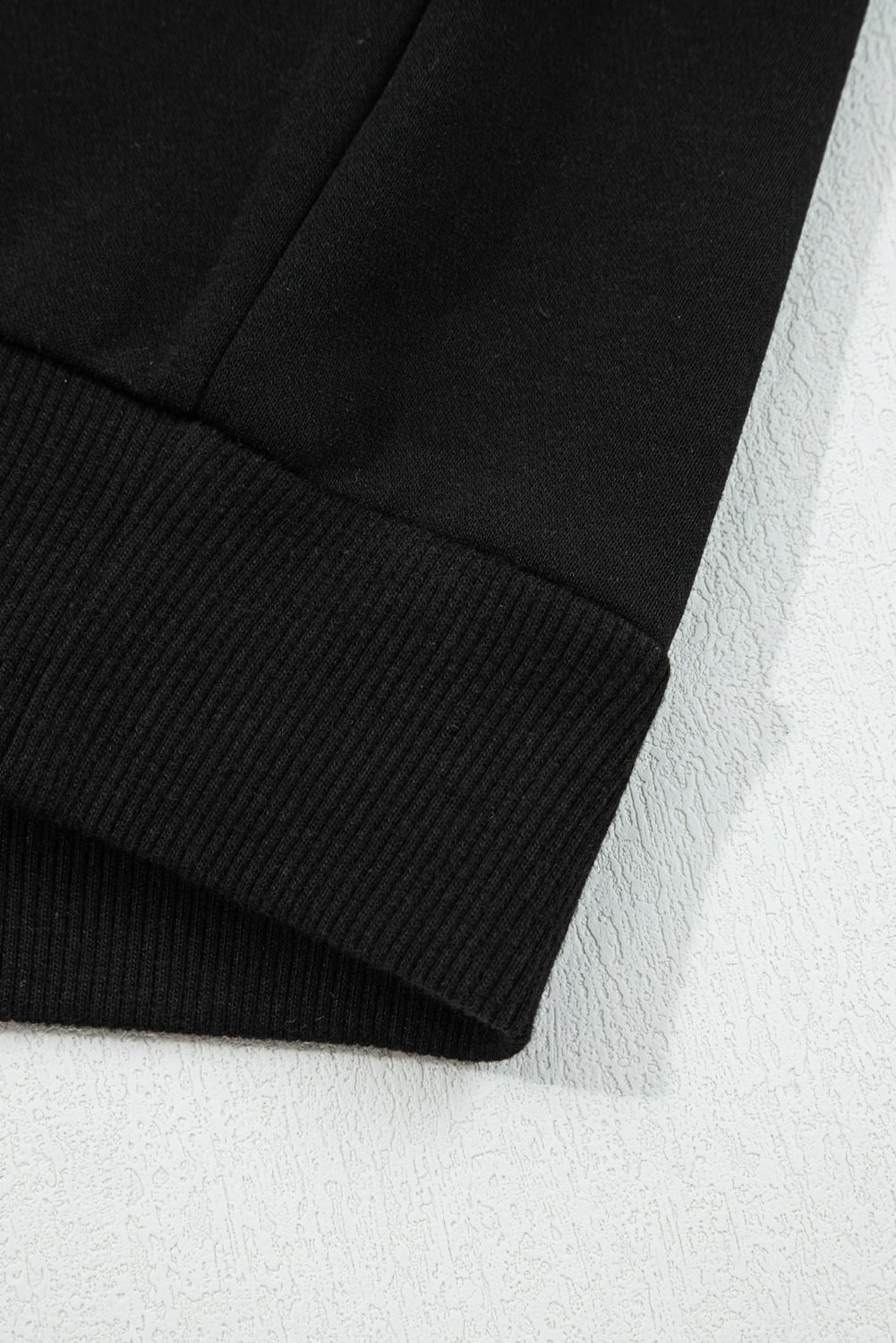 Black Varsity Stripe Detail Drop Shoulder Pullover Mini Skort Set