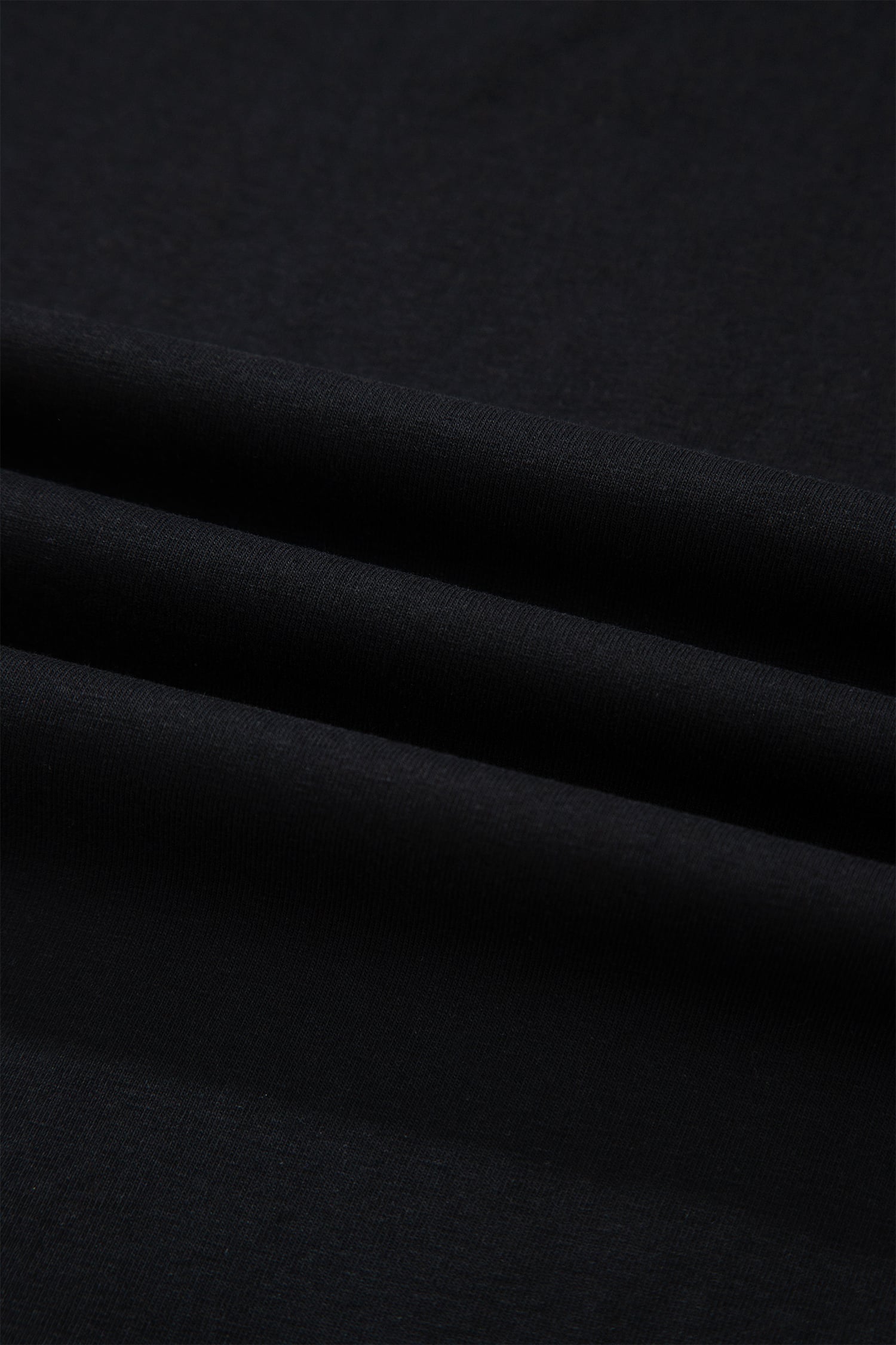 Black Varsity Striped Short Sleeve Crew Neck T Shirt