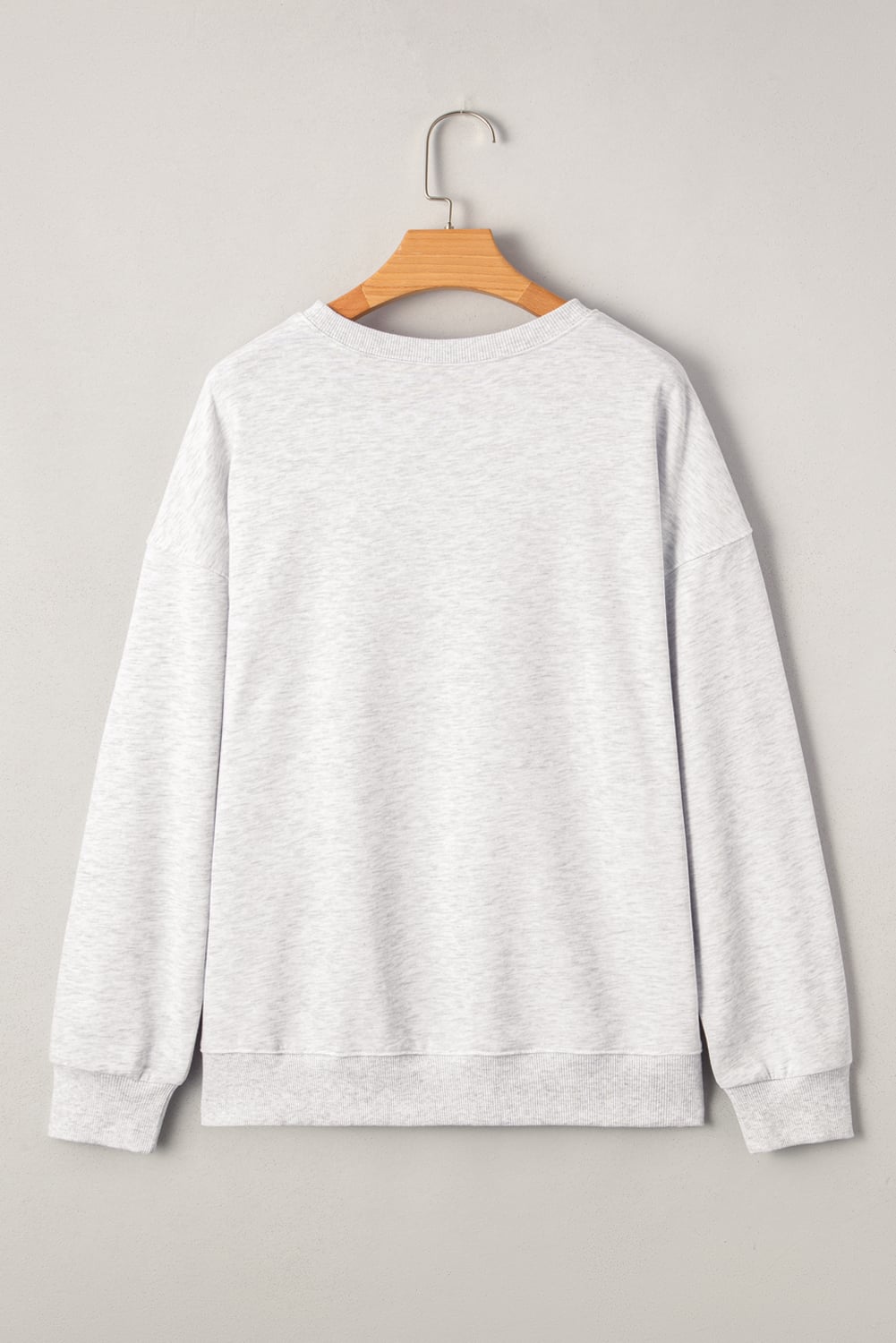 Black Vintage Washed GAME DAY Graphic Baggy Sweatshirt
