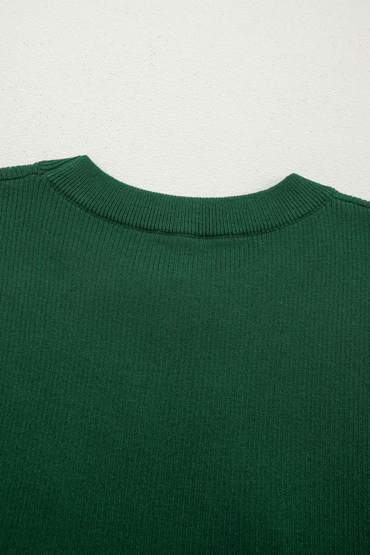 Blackish Green Horseshoe Graphic Western Short Sleeve Sweater