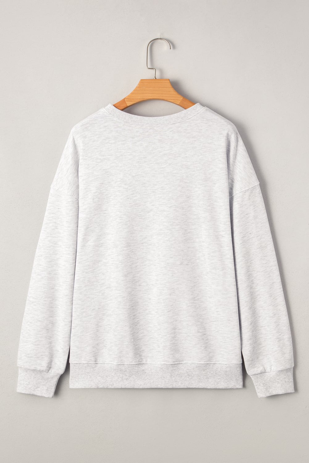 Blue Vintage Washed GAME DAY Graphic Baggy Sweatshirt