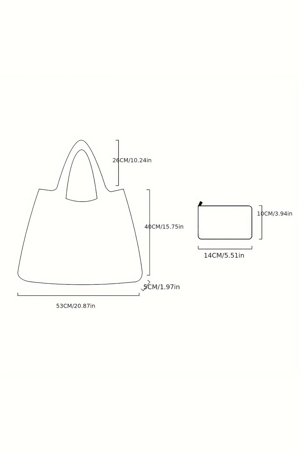 Bluing Large Foldable Christmas Holiday Reusable Oxford Bag
