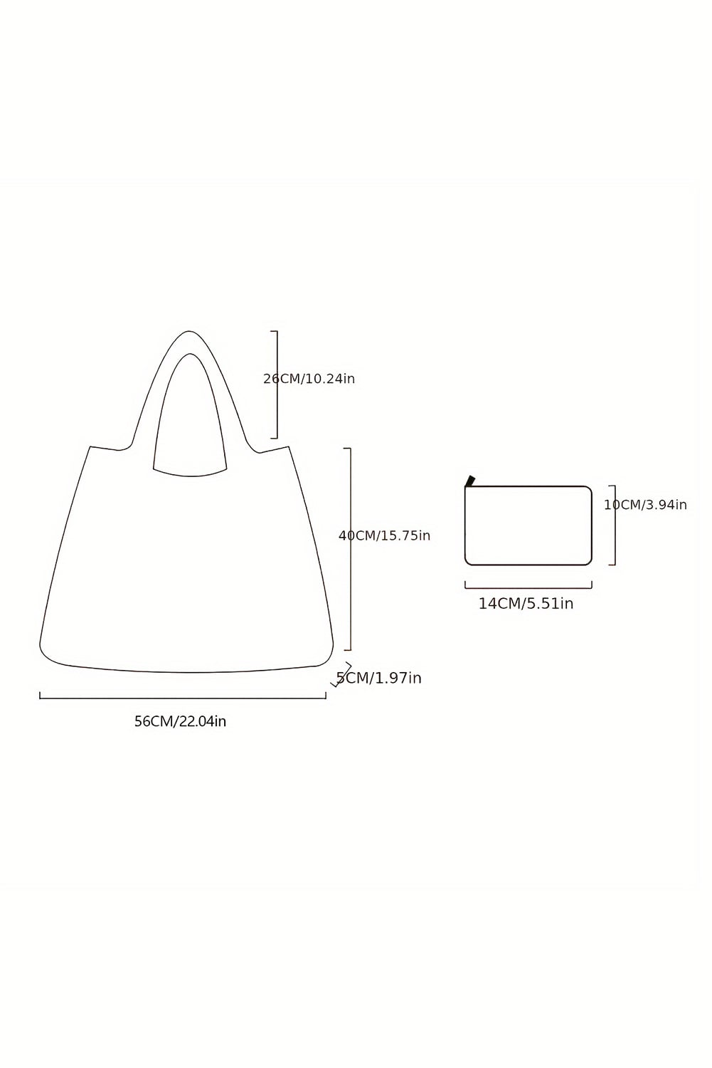 Bluing Large Foldable Christmas Holiday Reusable Oxford Bag