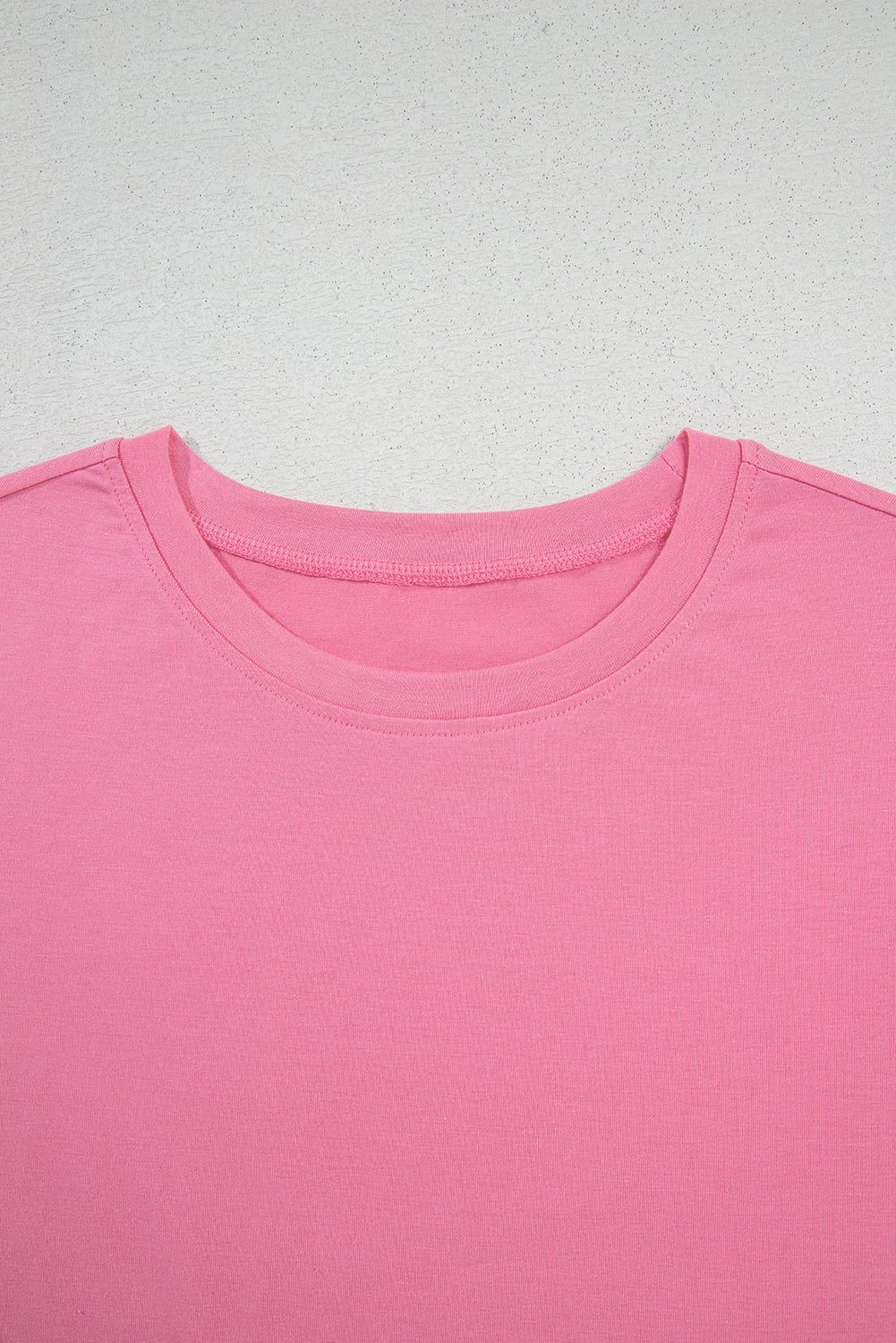 Bonbon Braided Cap Sleeve Crew Neck T Shirt