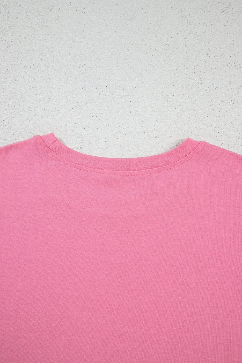 Bonbon Braided Cap Sleeve Crew Neck T Shirt