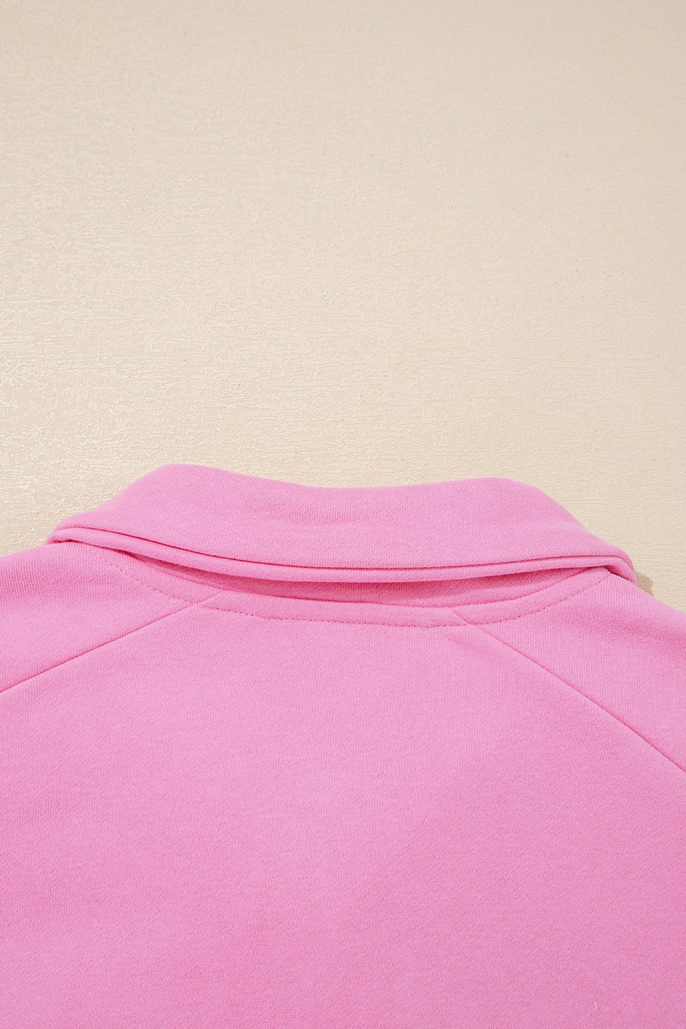 Bonbon Embroidered Flower Patchwork Snap Buttons Pullover Sweatshirt