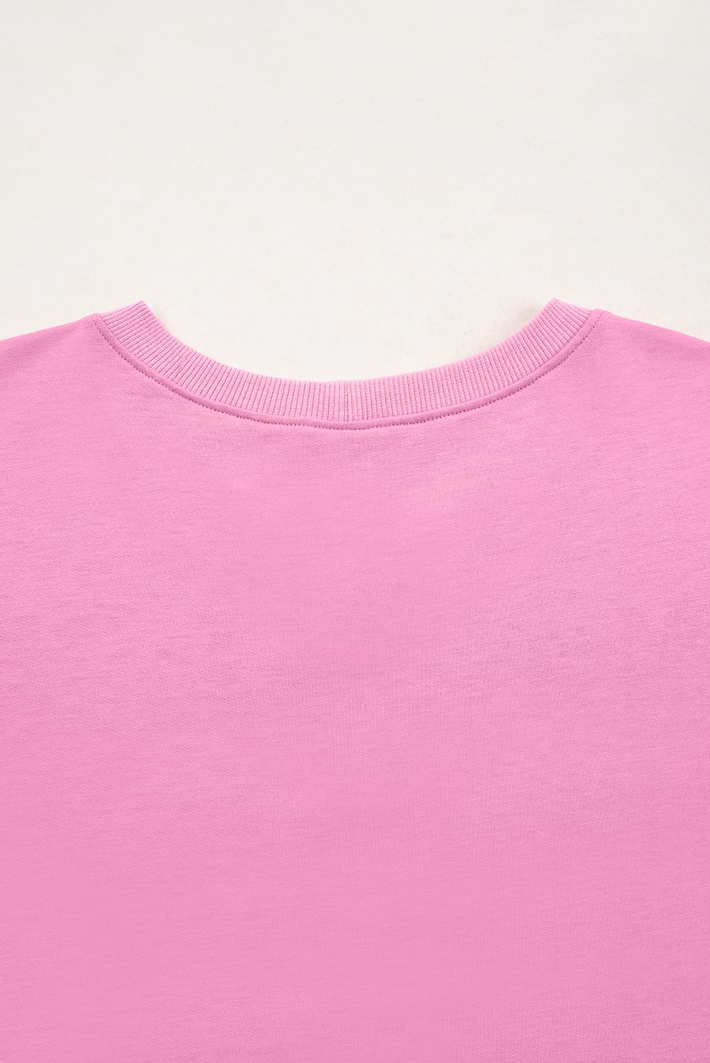 Bonbon Solid Loose V Neck Half Sleeve Tee and Shorts