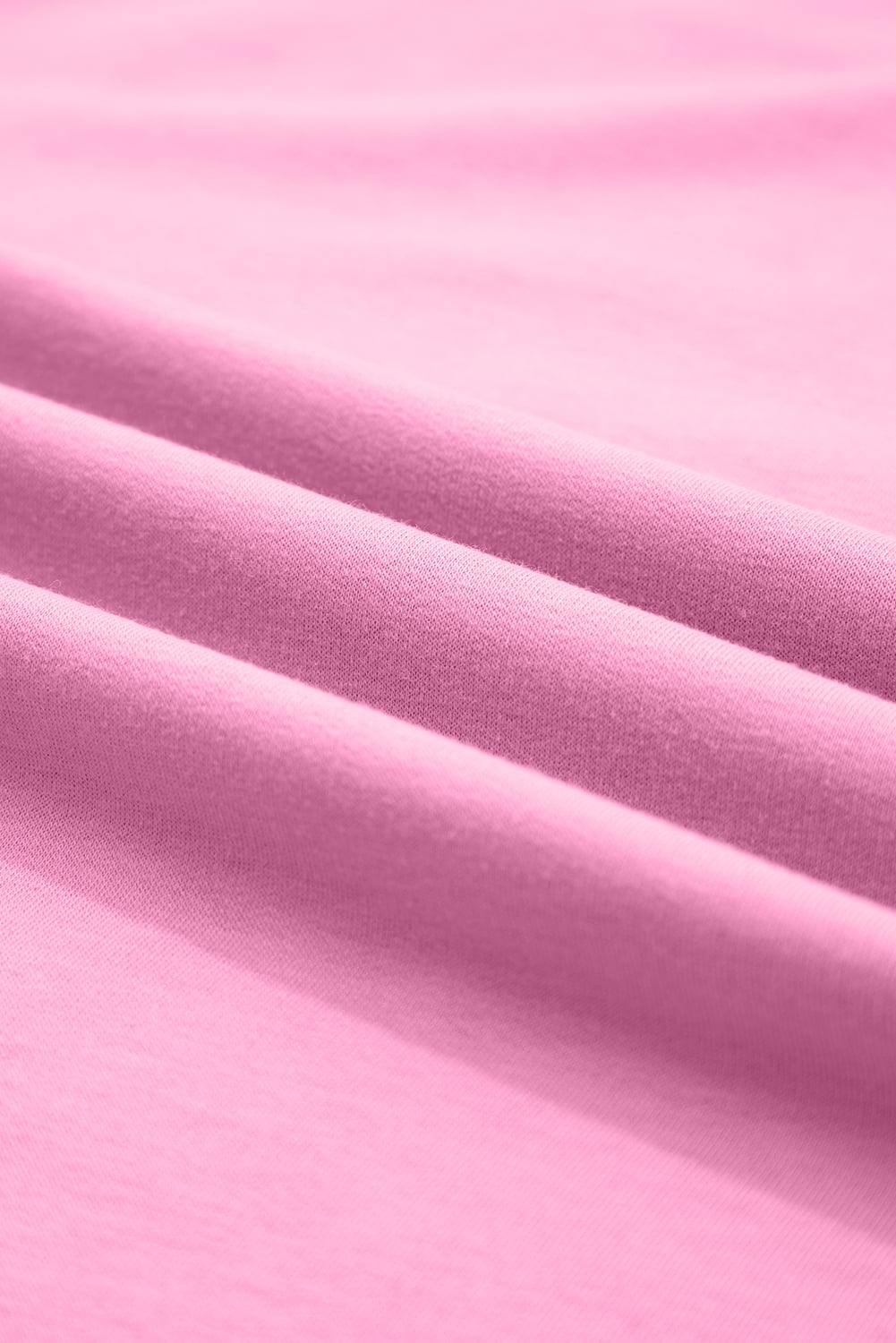 Bonbon Solid Loose V Neck Half Sleeve Tee and Shorts