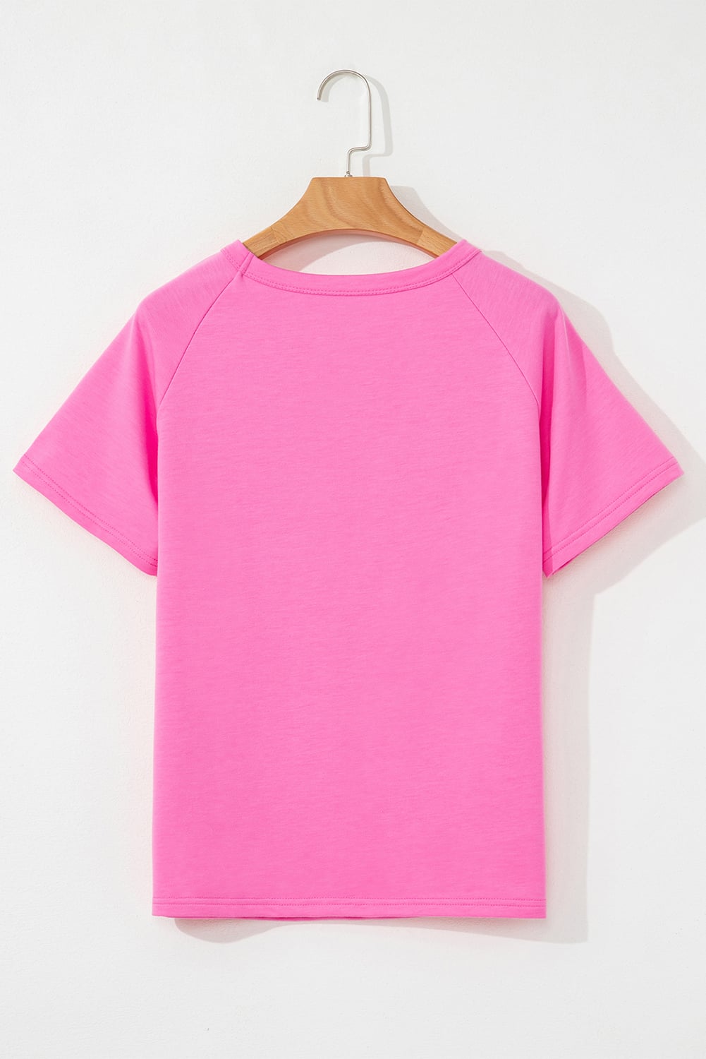 Bonbon Striped Patch Front Casual Tee