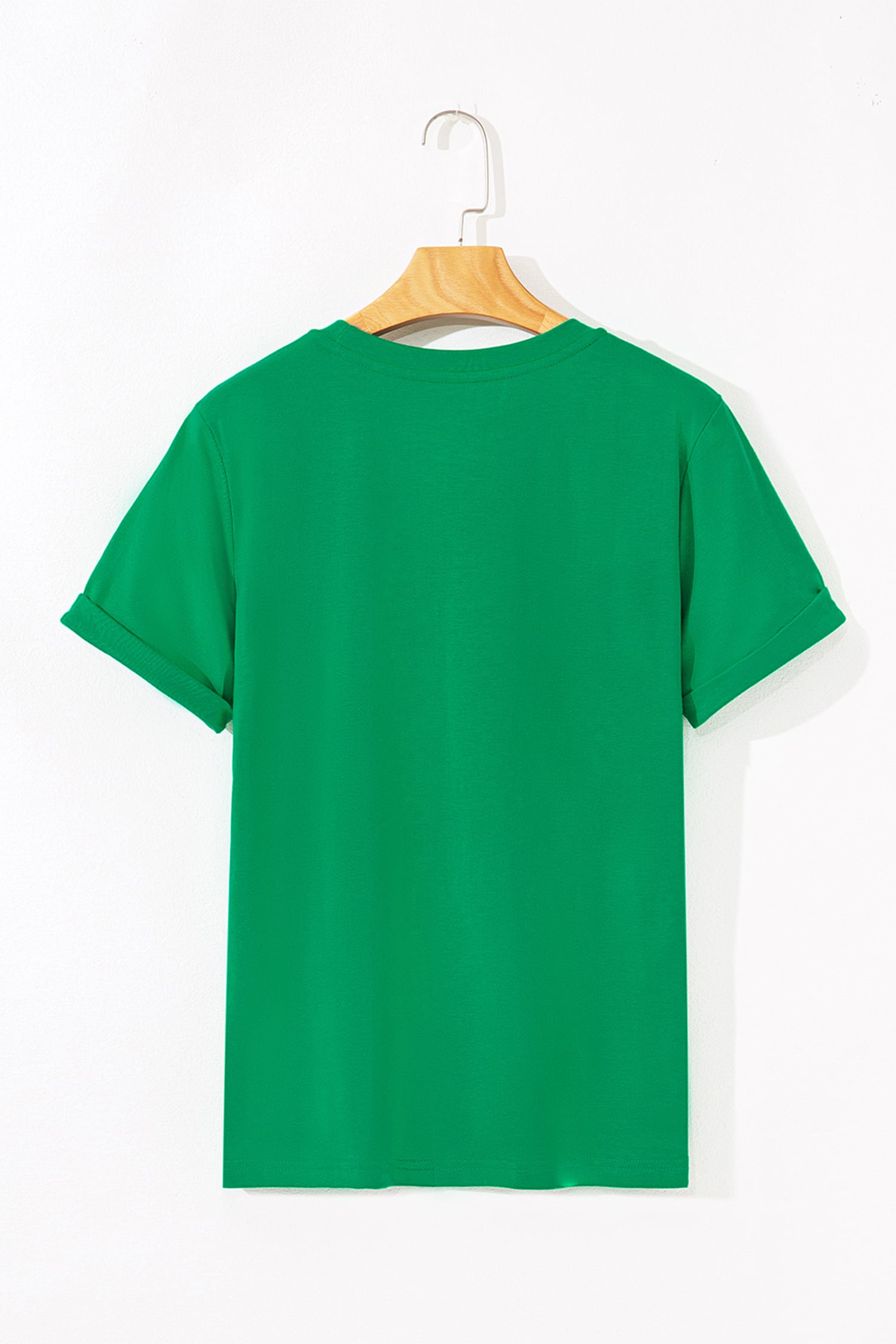 Bright Green MARDI GRAS Delightful Letter Graphic T Shirt