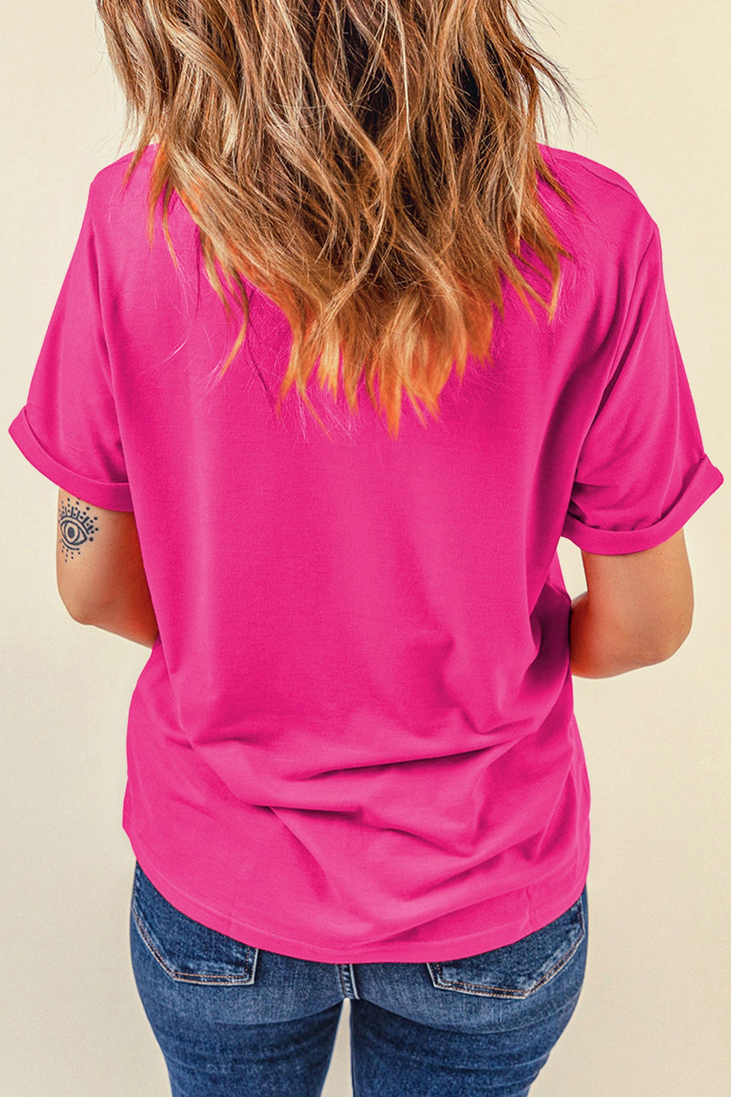 Rose Red Vintage SALTY Slogan Beach Vacation Graphic Tee