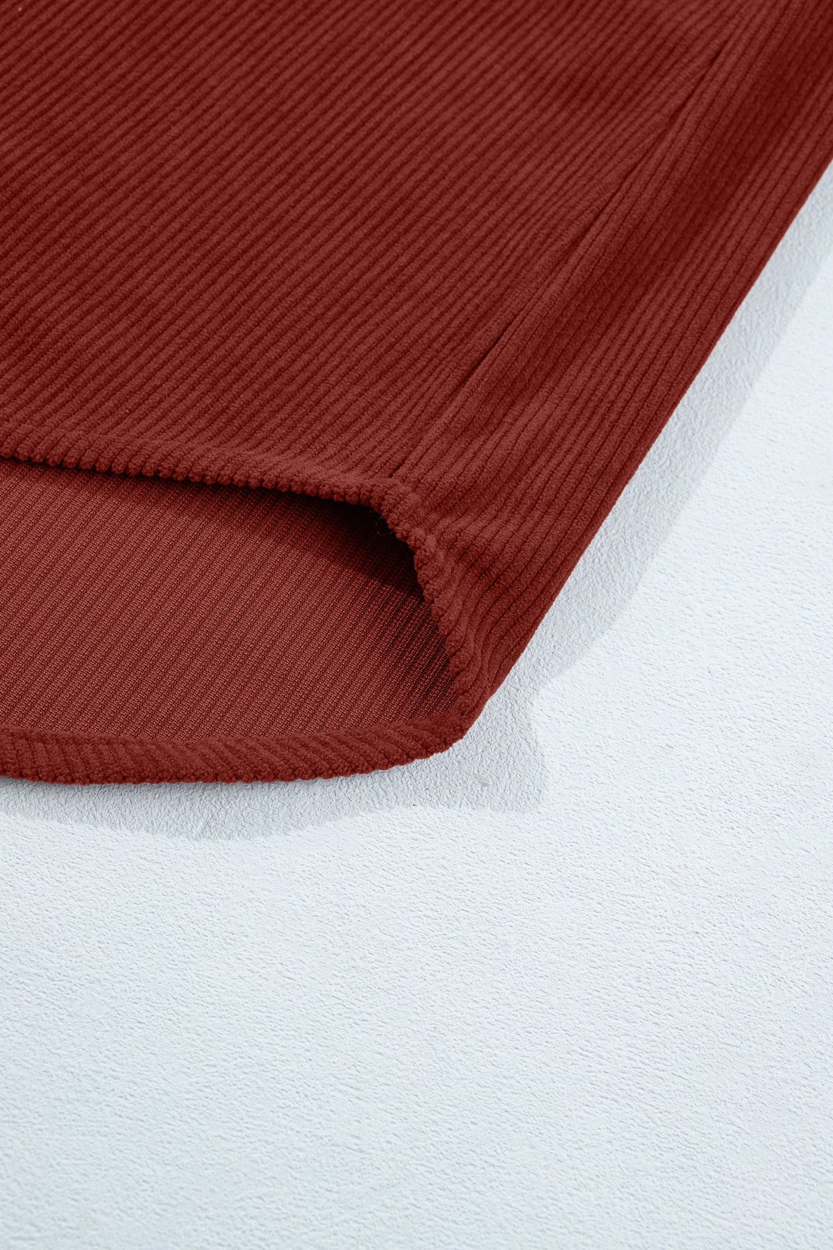 Clay Adjustable Cuff Long Sleeve Corduroy Shirt