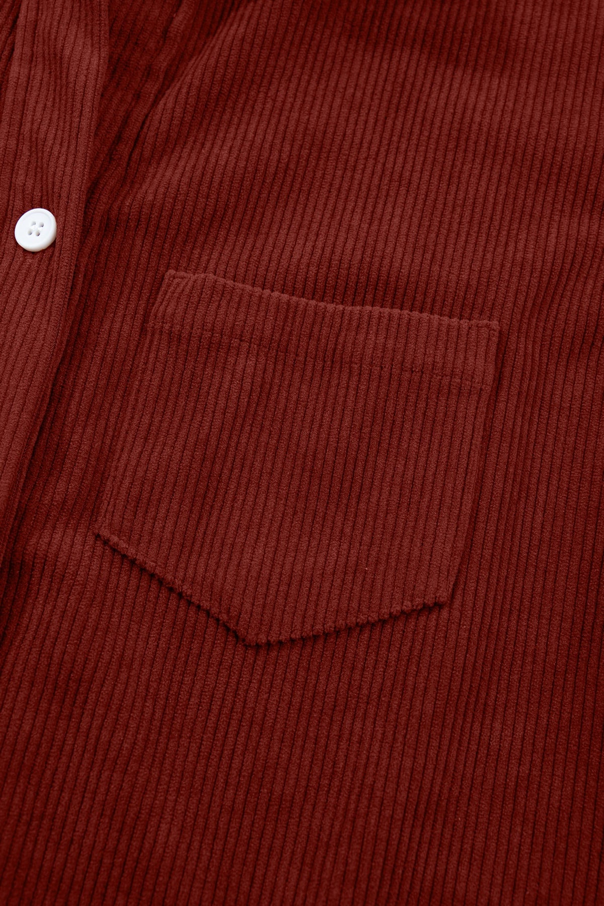 Clay Adjustable Cuff Long Sleeve Corduroy Shirt
