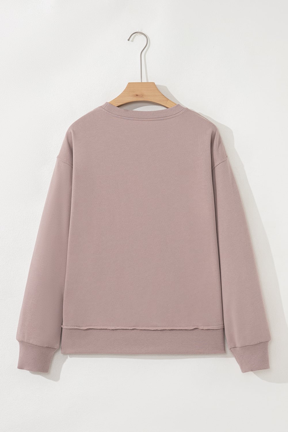 Dark Khaki GOBBLE Letter Graphic Thanksgiving Shift Sweatshirt