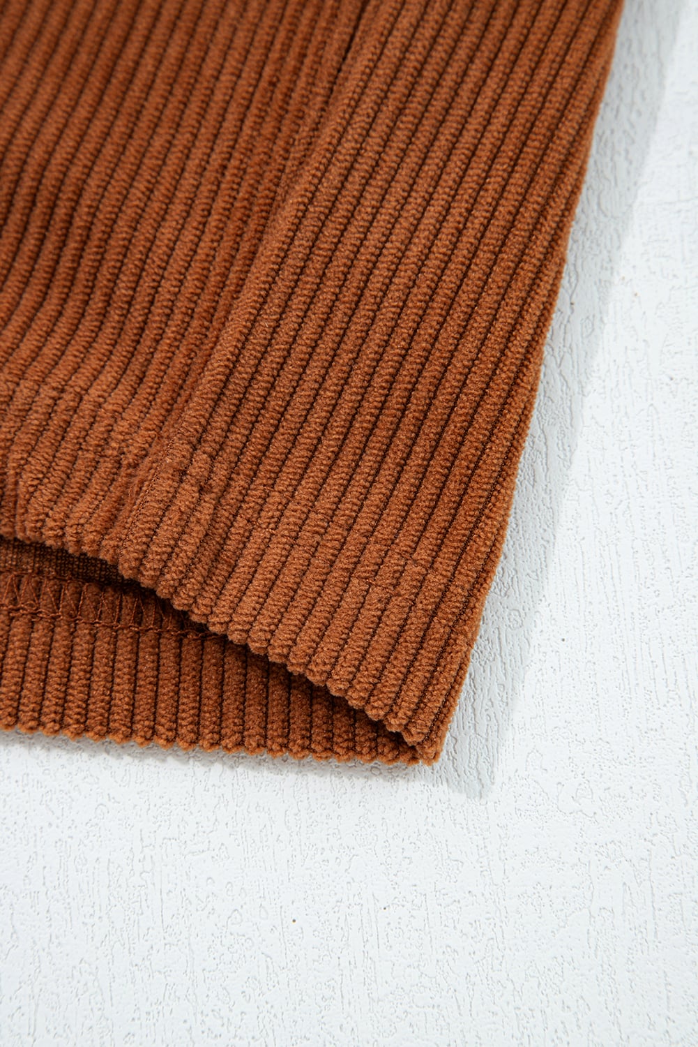 Dearlove Chestnut Drawstring Elastic Waist Casual Corduroy Pants