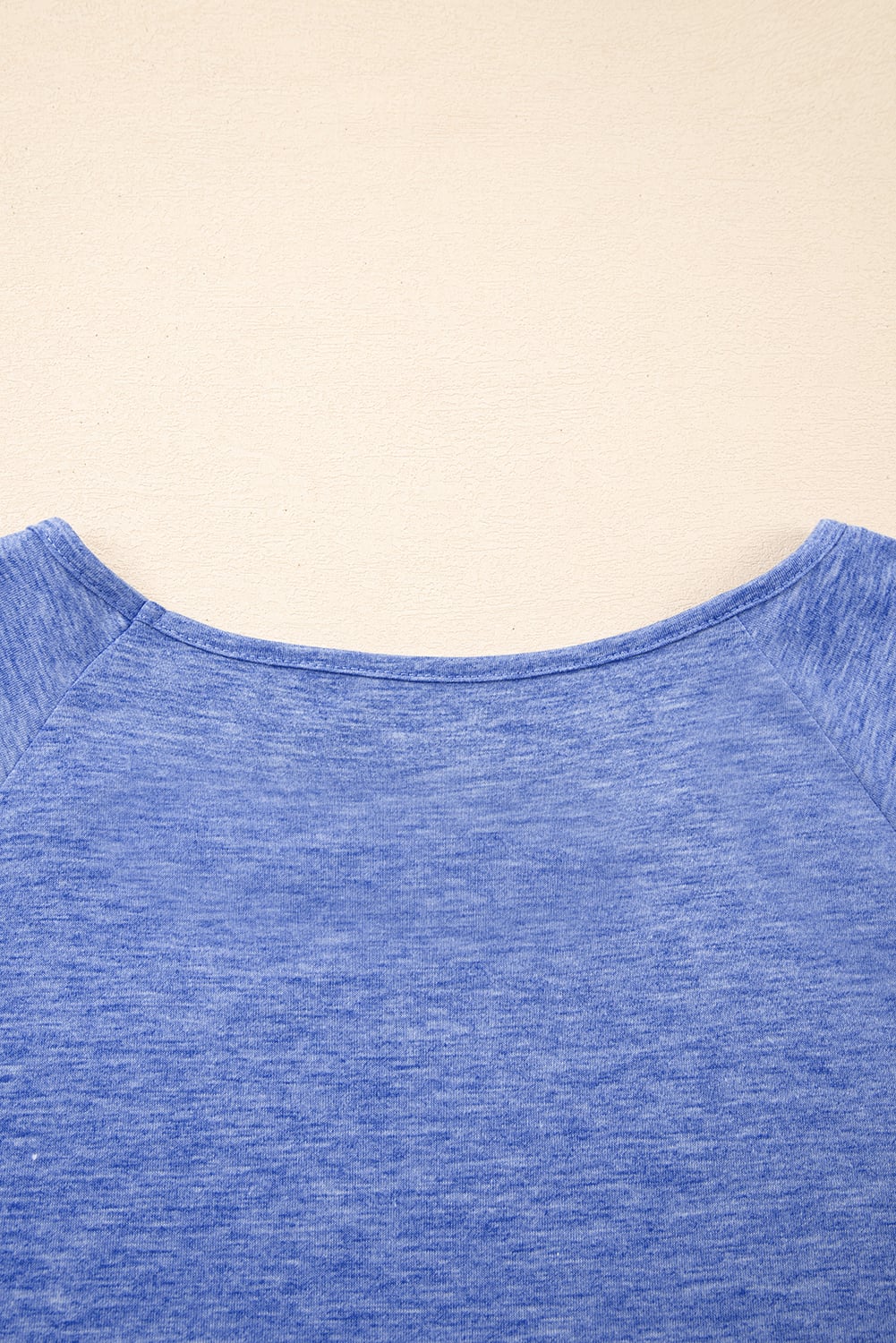 Dusk Blue Ruffled Short Sleeve Plus Size Casual Blouse