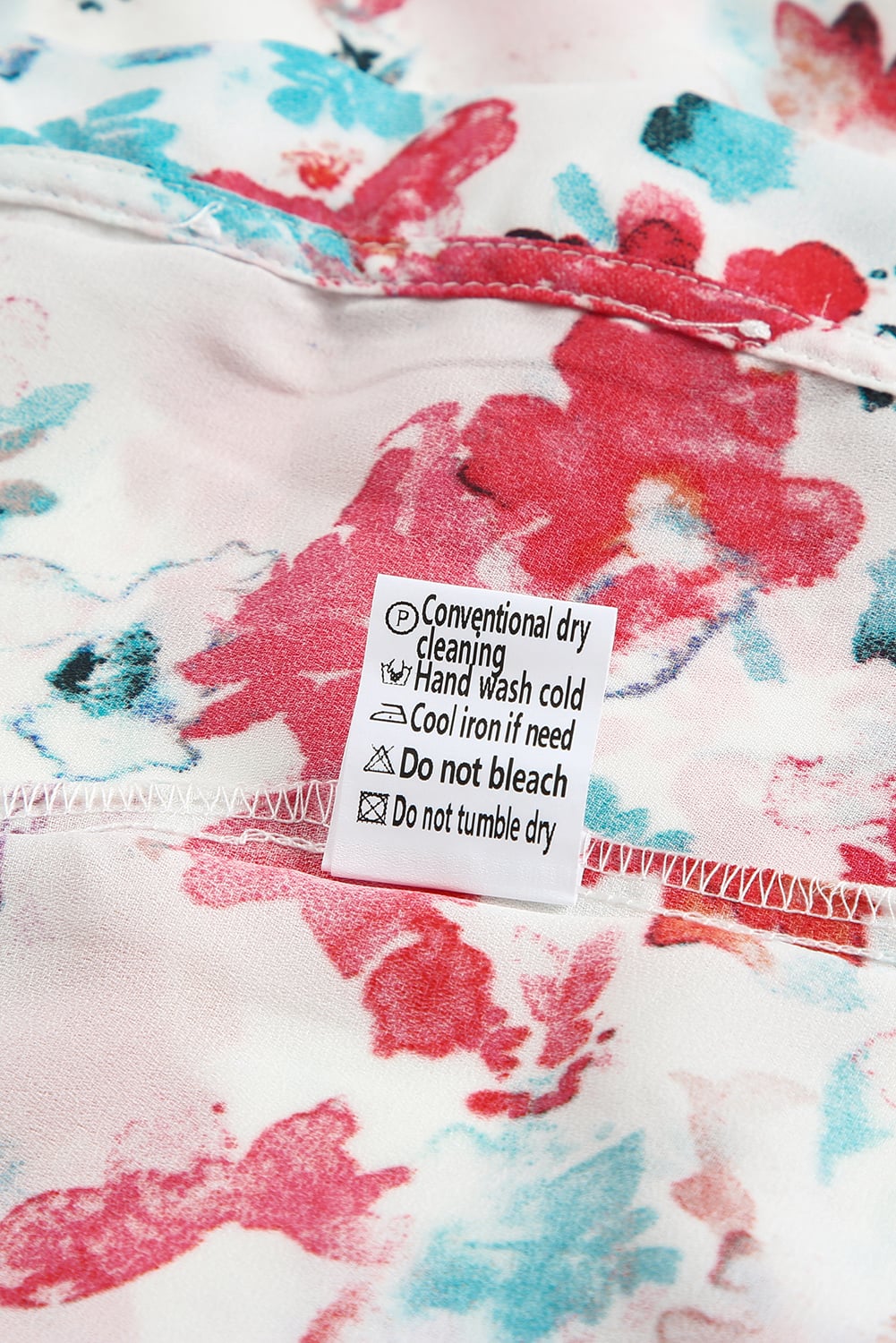 Fiery Red Cakewalk Floral Smocked Blouse