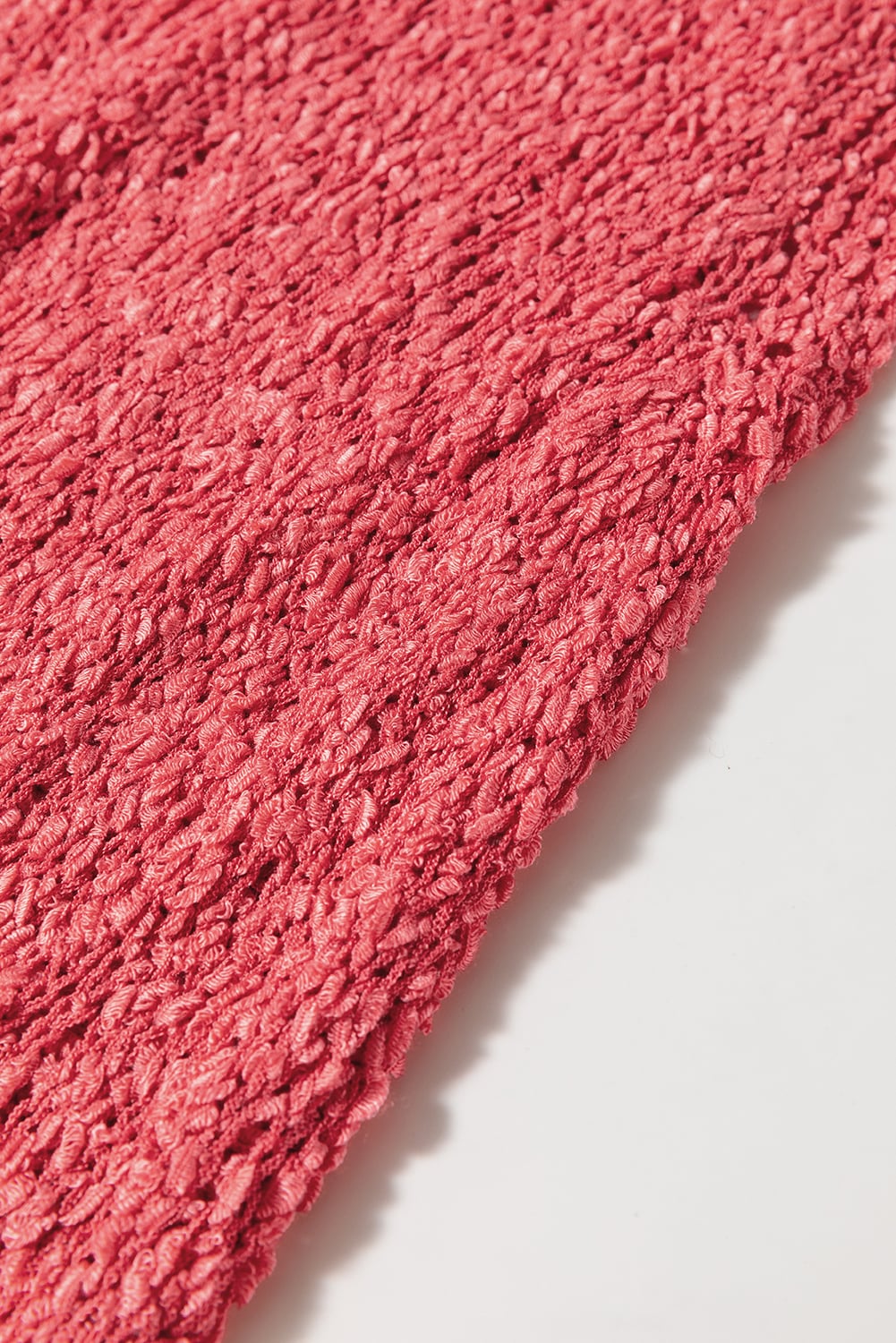 Flamingo Textured Knit U Neck Slim Fit Sweater Vest