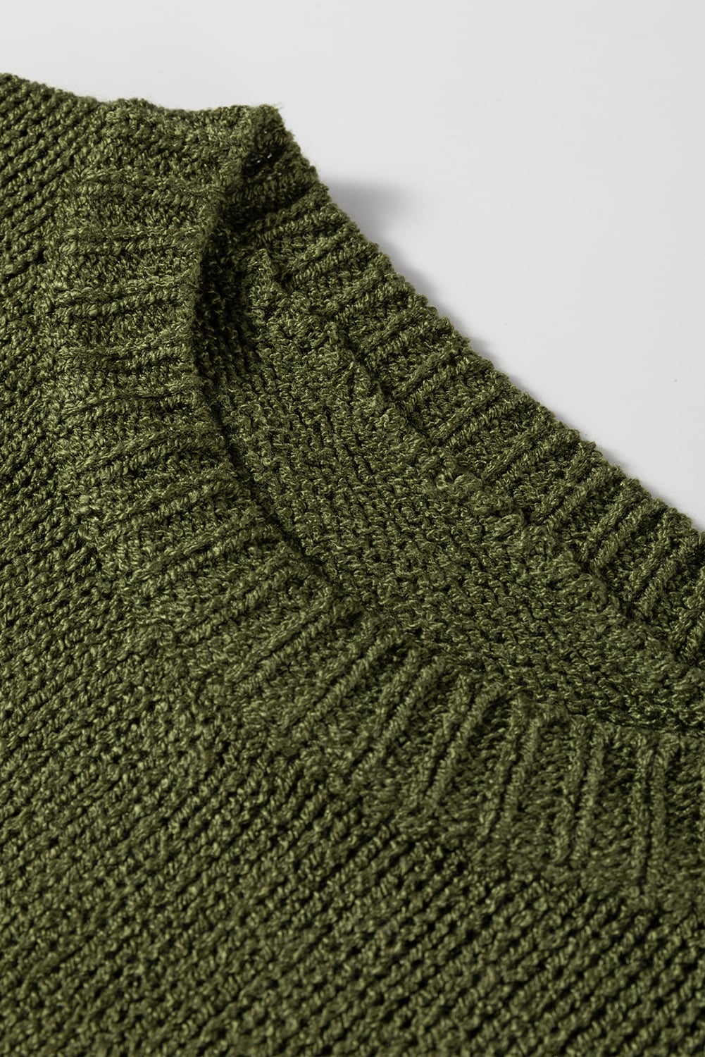 Four Leaf Clover Oversize Drop Shoulder Slouchy Sweater Dress