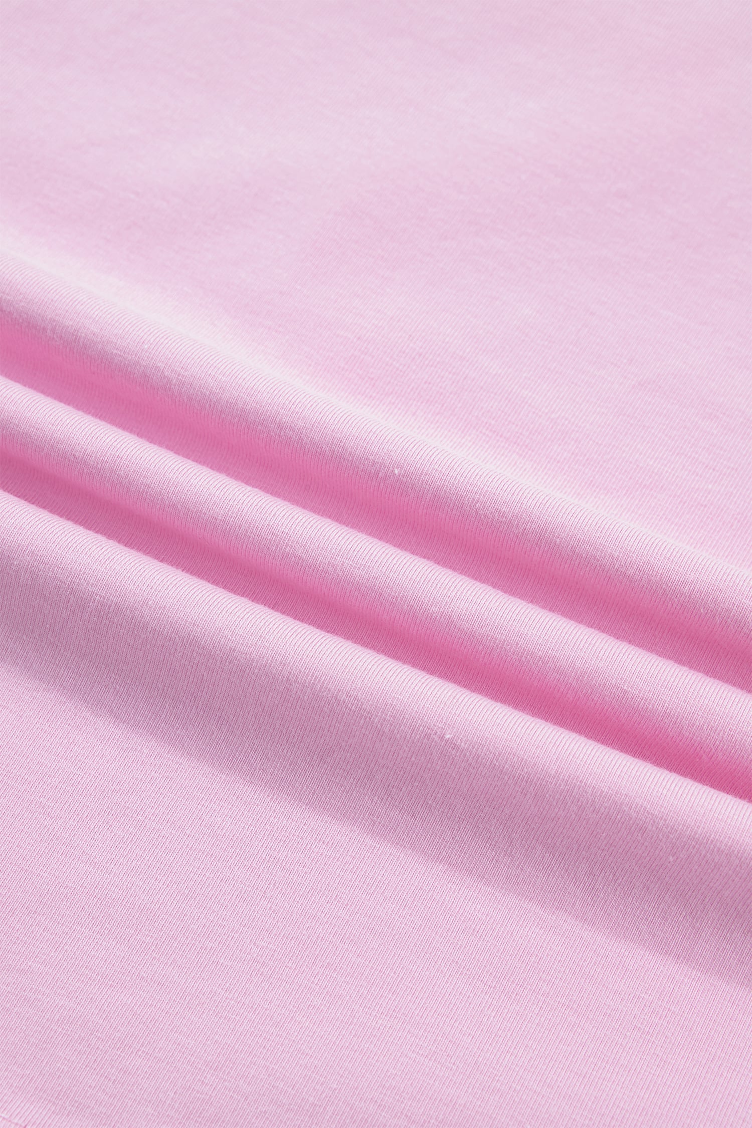 Gossamer Pink Embroidered Bow Detail Color Block Loose Tee