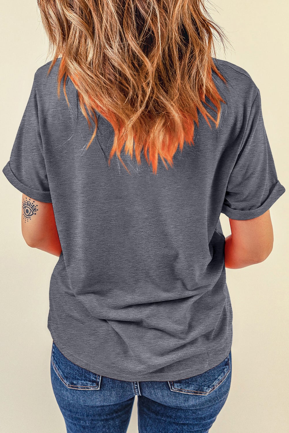 Gray Leopard MOM Graphic Crewneck Mothers Day T Shirt