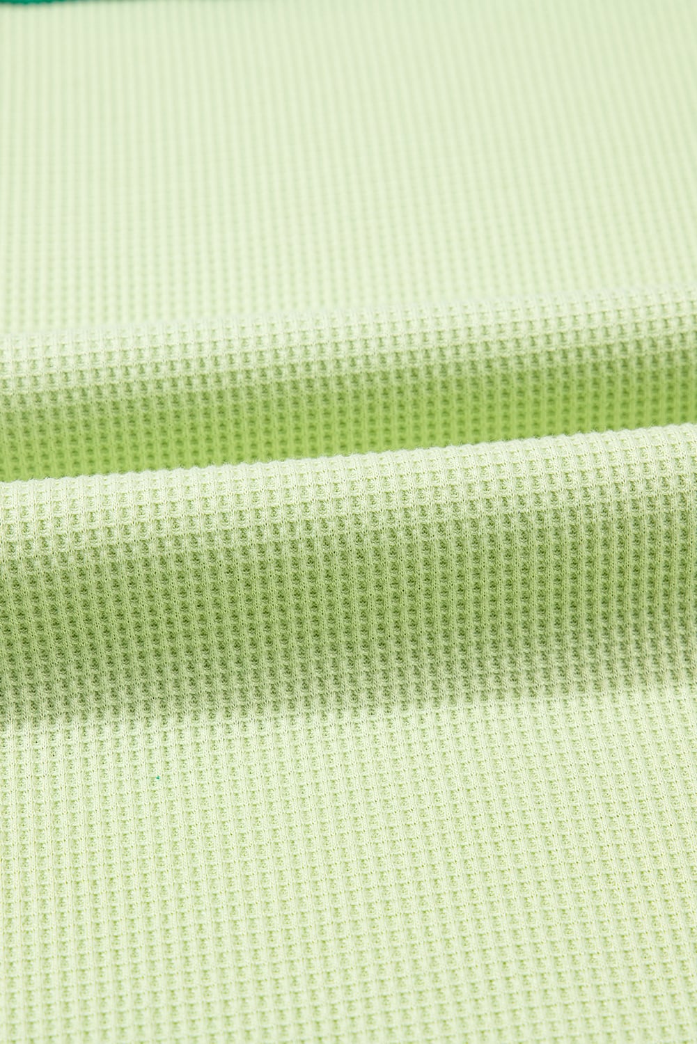 Green Stripe Patchwork Colorblock Plus Size T Shirt