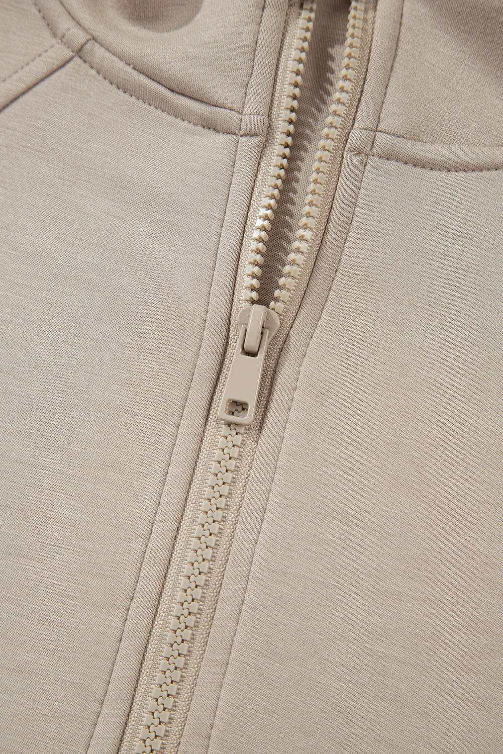 Jet Stream Half Zip Thumbhole Sleeve Hoodie Active Pants 2pcs Outfit