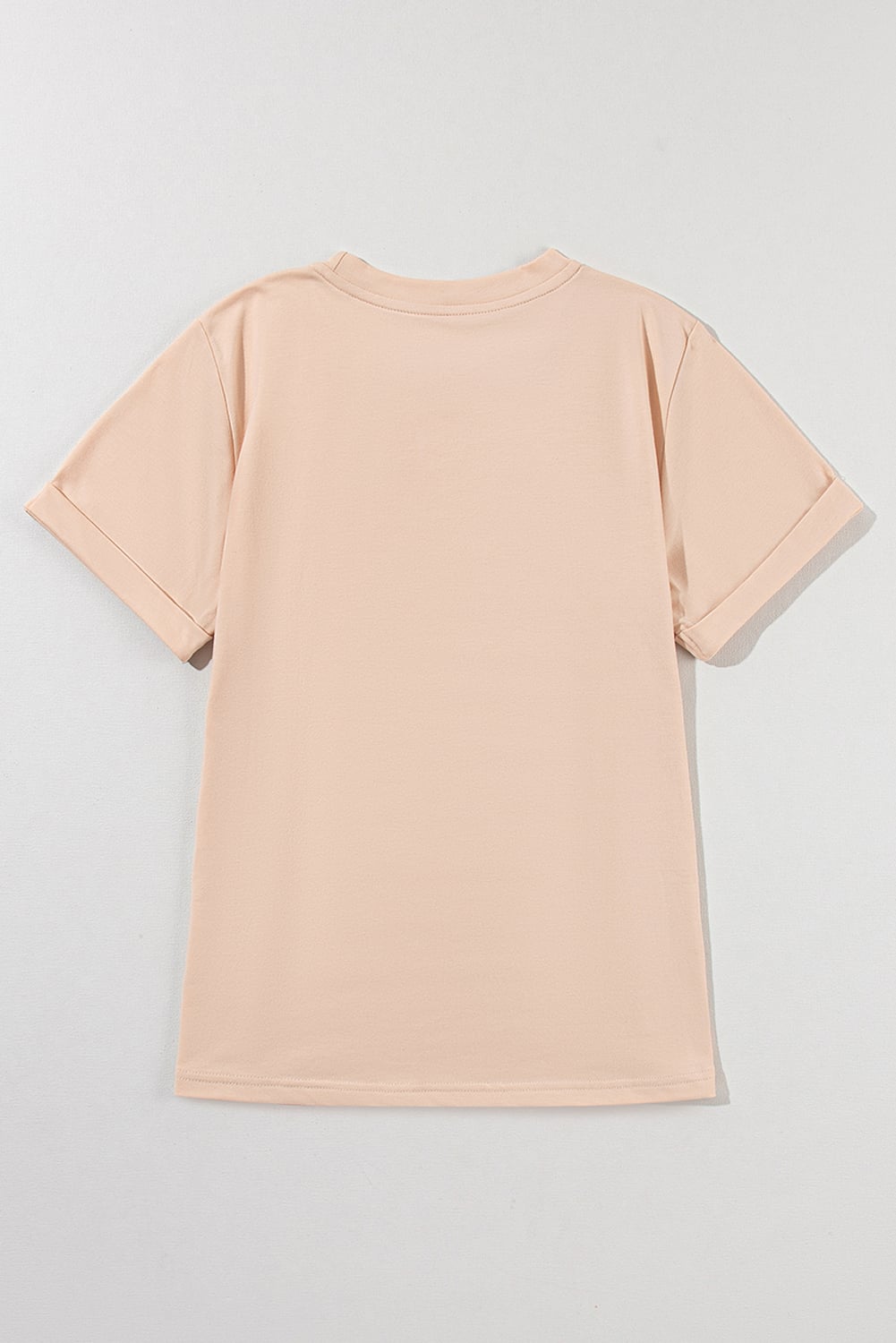 Khaki Flying Mallard Sequin Patched Graphic Tee